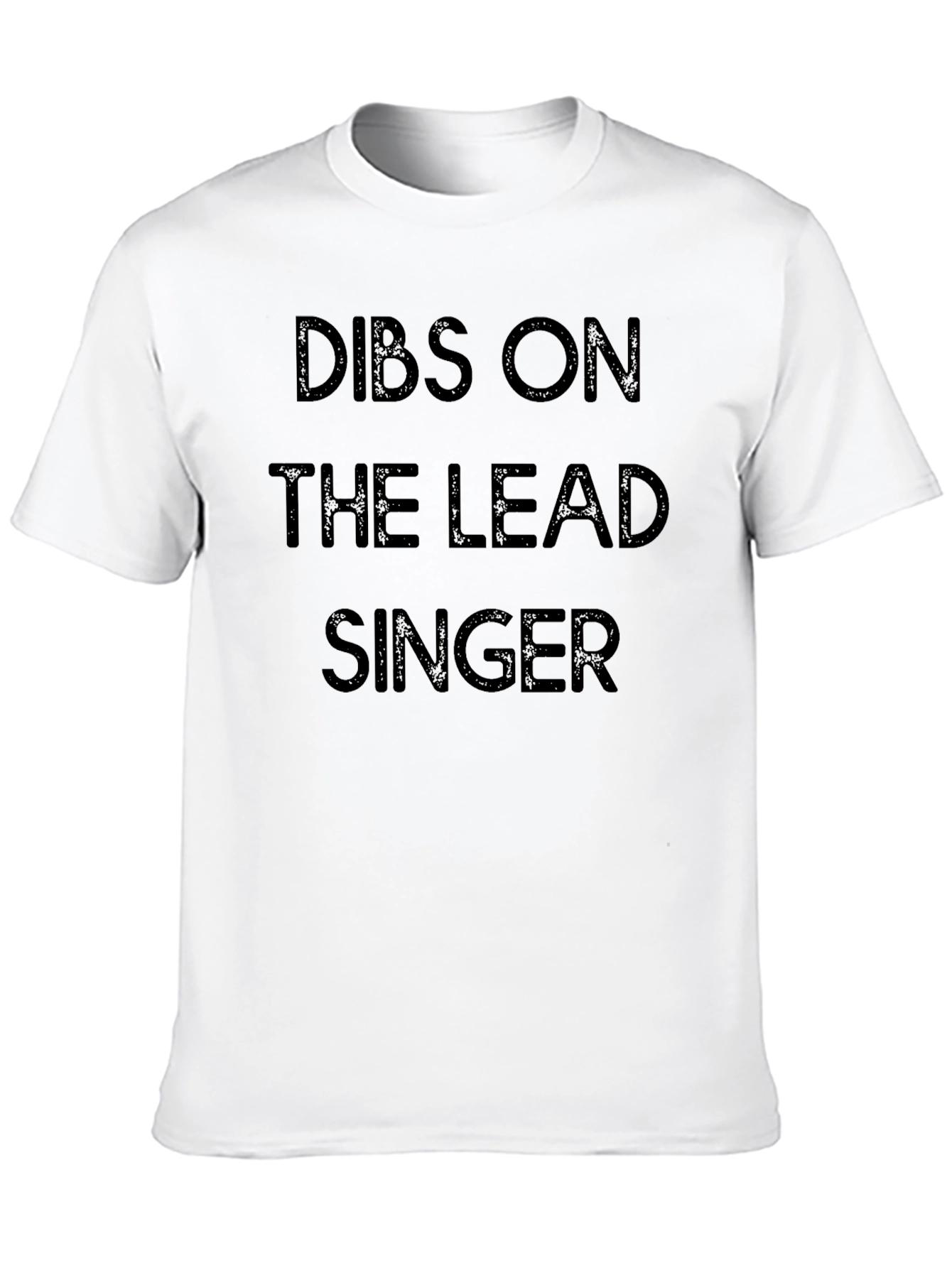 Black Dibs On The Lead Singer Graphic Tee view 10