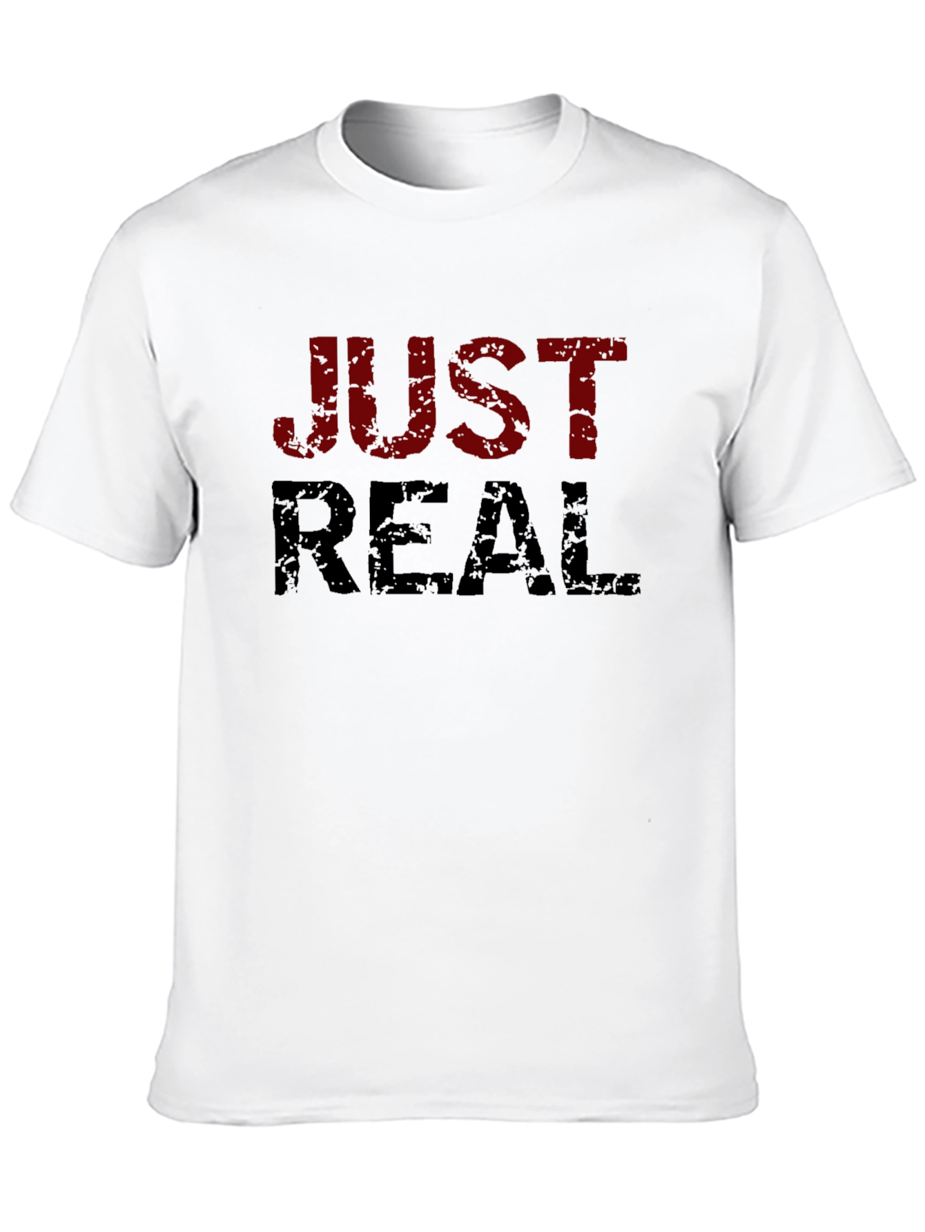 Black Just Real Graphic Tee - Black Short Sleeve T-Shirt view 10