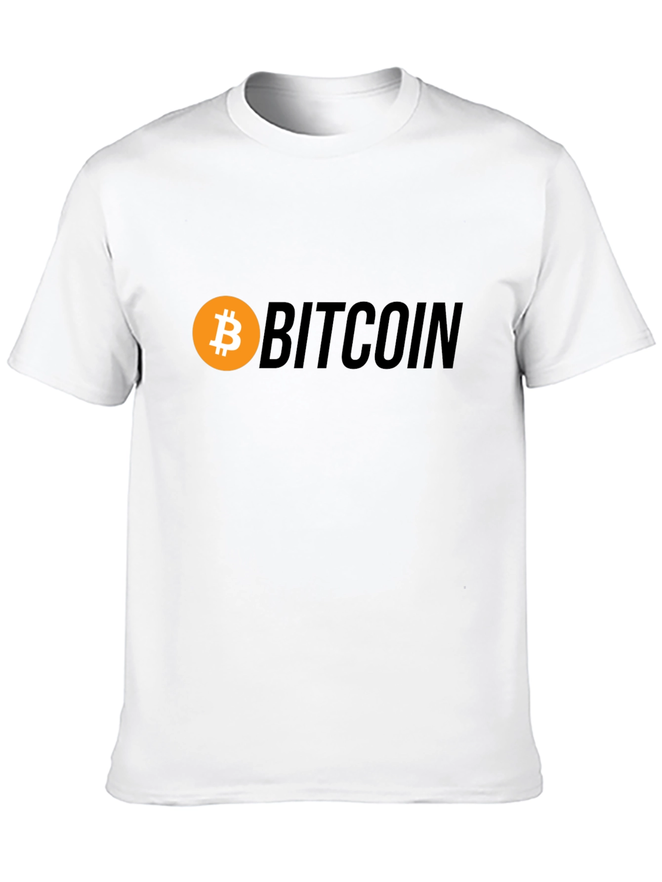 Black Bitcoin Black T-Shirt view 10