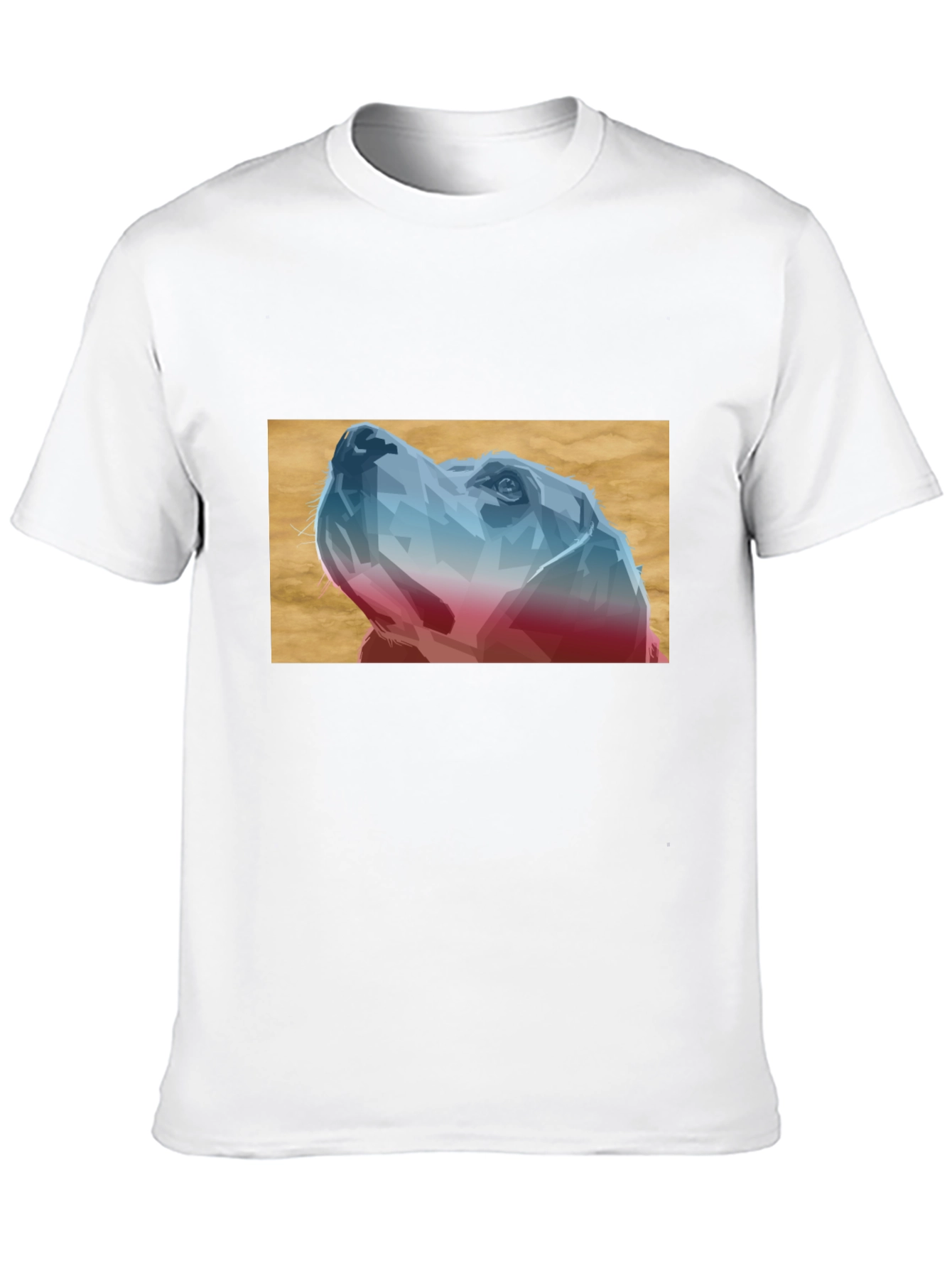 Black Dog Art Black T-Shirt view 10