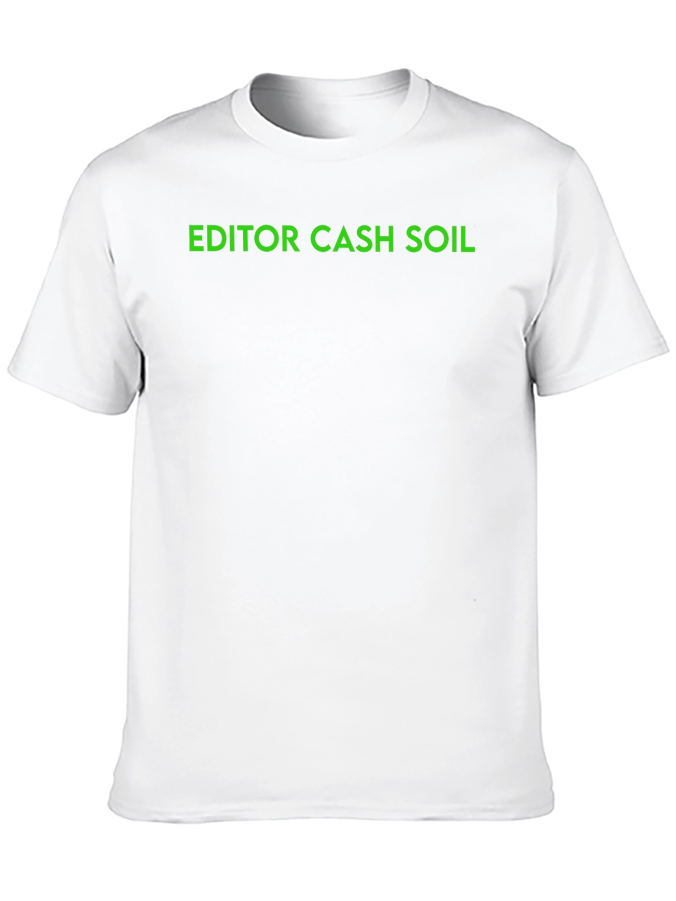 Black Editor Cash Soil Black T-Shirt view 10