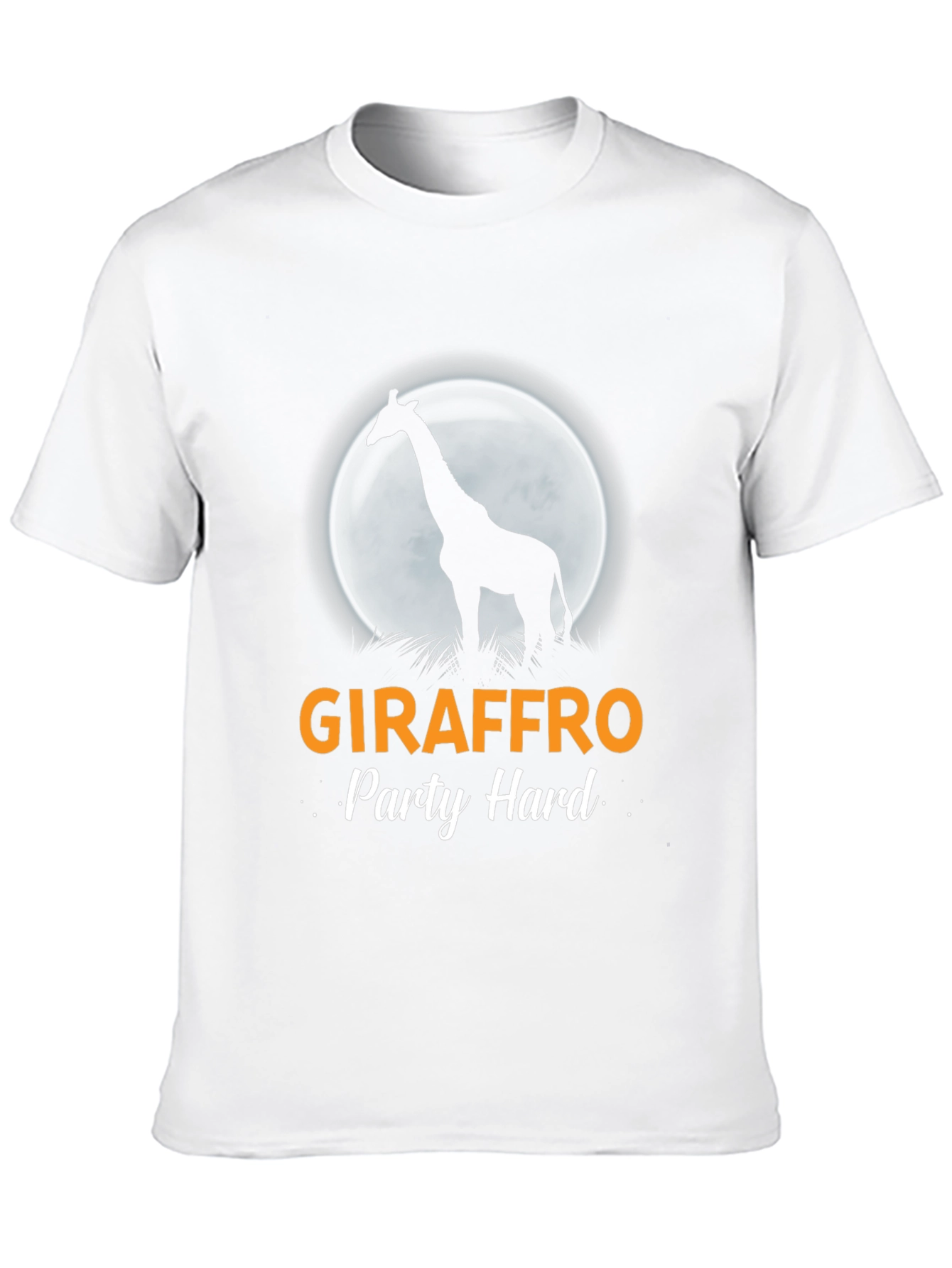 Black Giraffro Party Hard T-Shirt view 10
