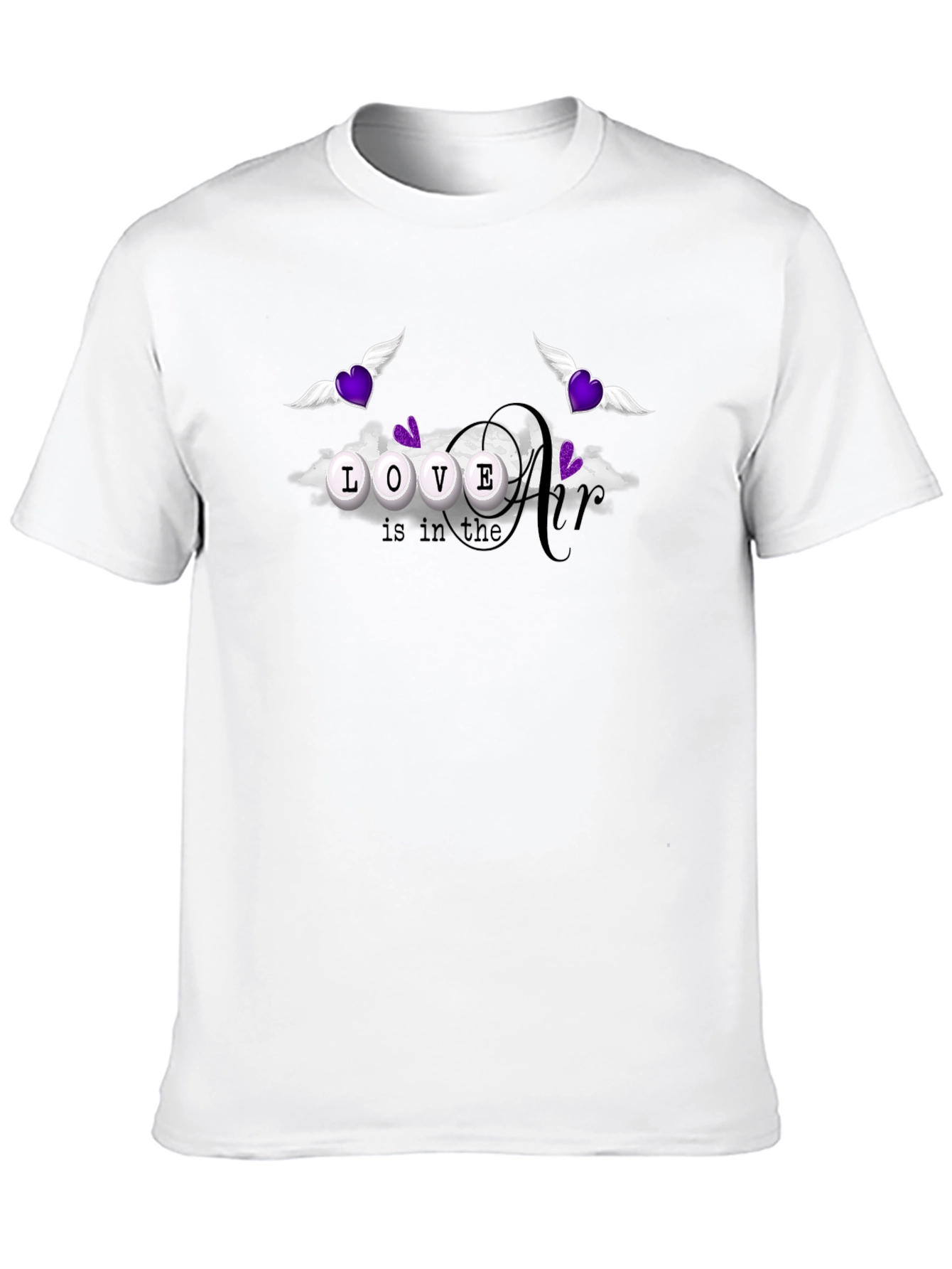 Black Love is in the Air Graphic Tee view 10