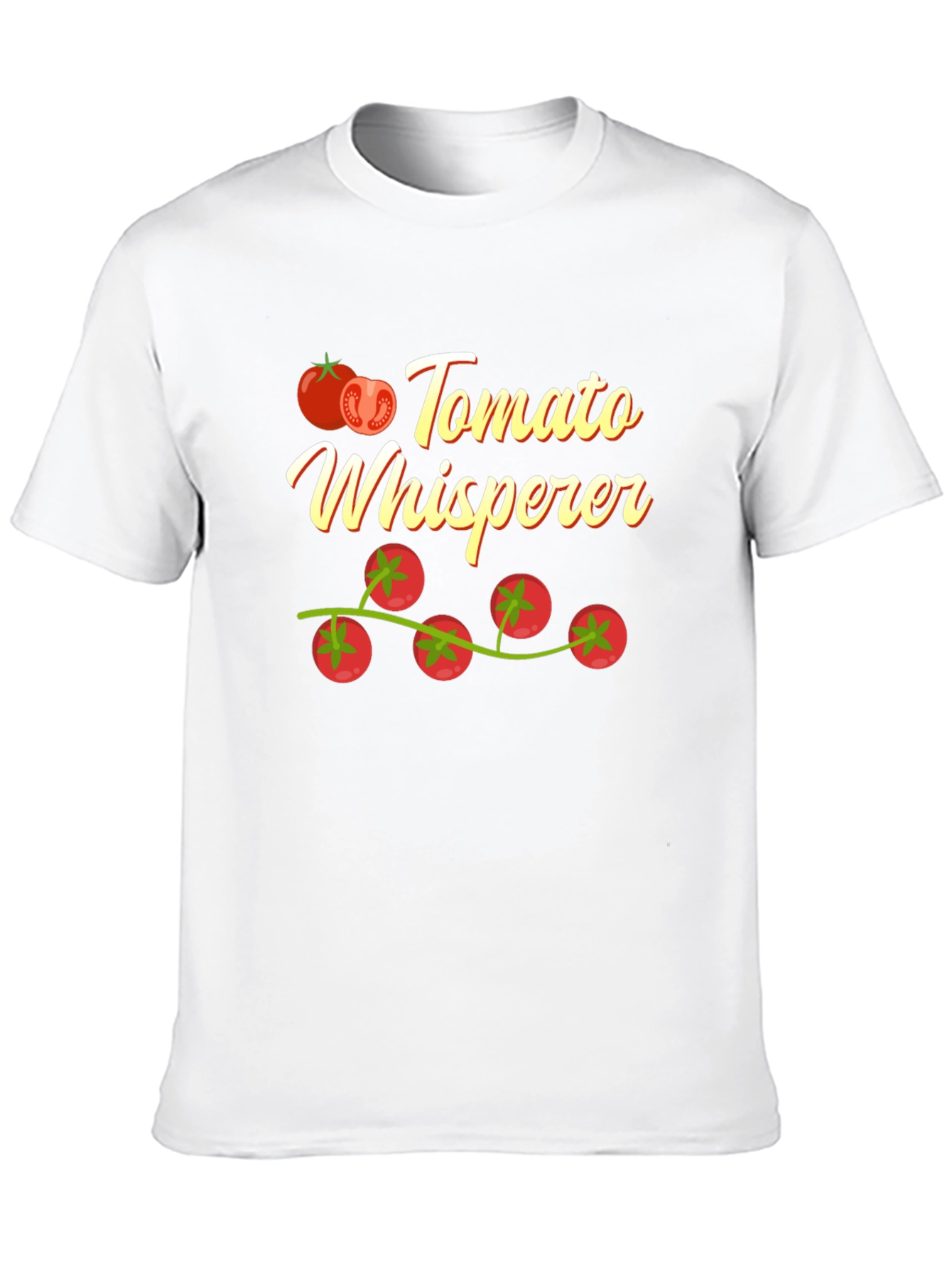 Tomato Whisperer Graphic T-Shirt - Garden Humor Tee - 10