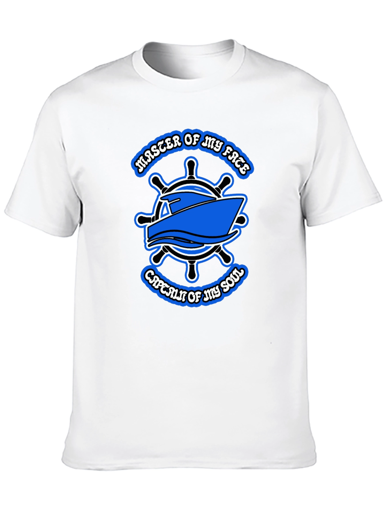 Nautical Theme T-Shirt - Master of My Fate, Captain of My Soul - 10