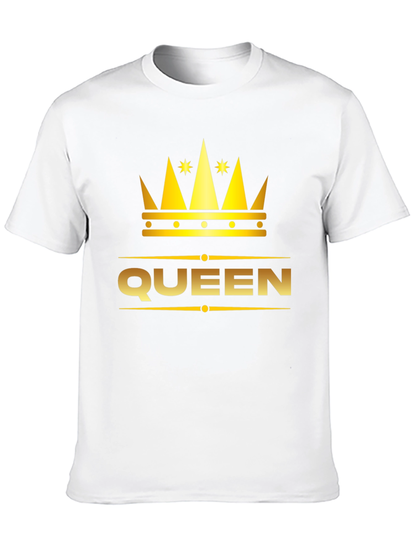 Black Queen Crown Graphic T-Shirt - Black view 10