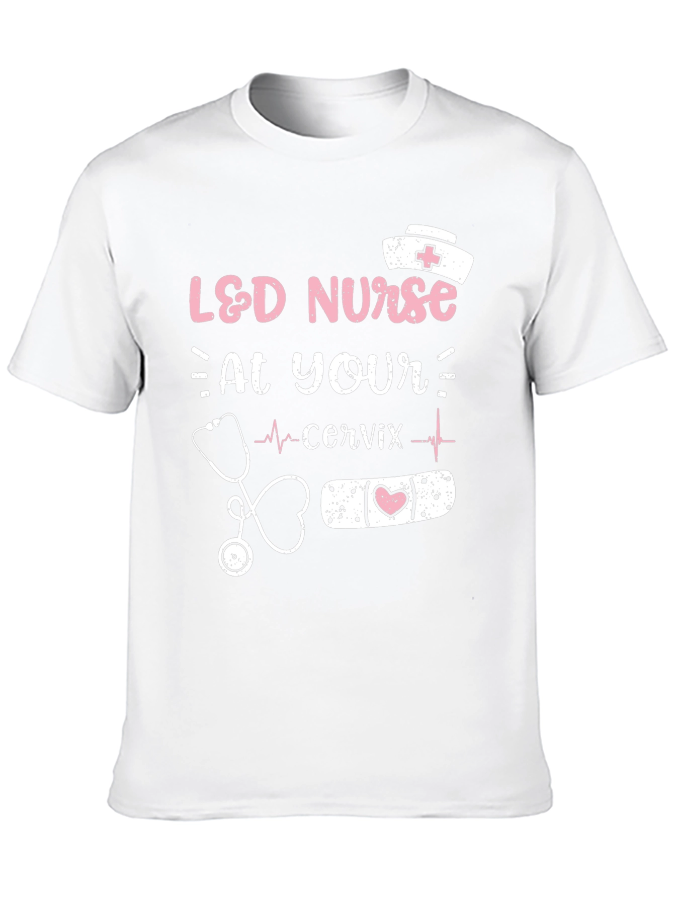 Black L&D Nurse Graphic Tee -  Labor and Delivery Nursing view 10
