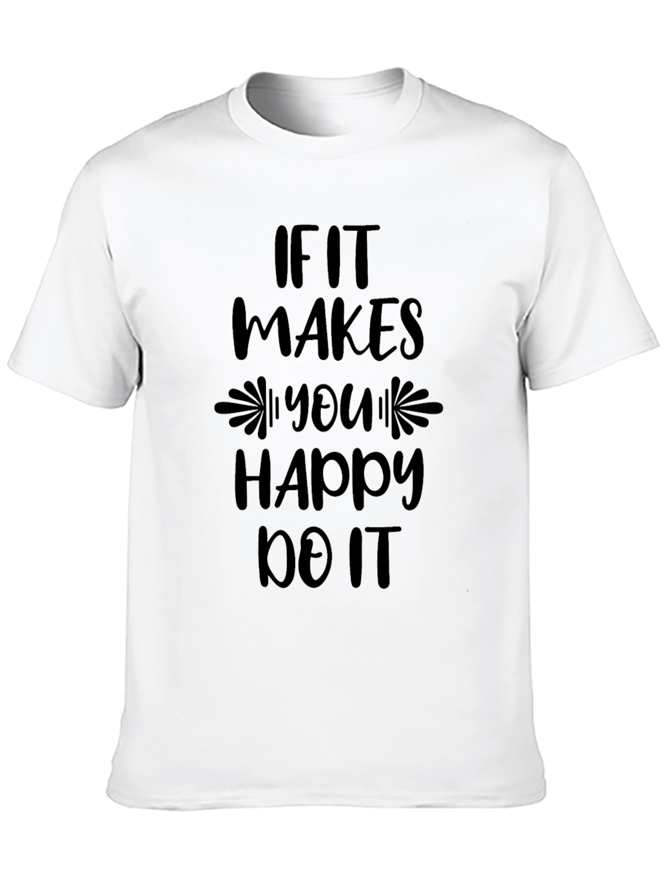 Black Motivational Graphic Print T-Shirt view 10