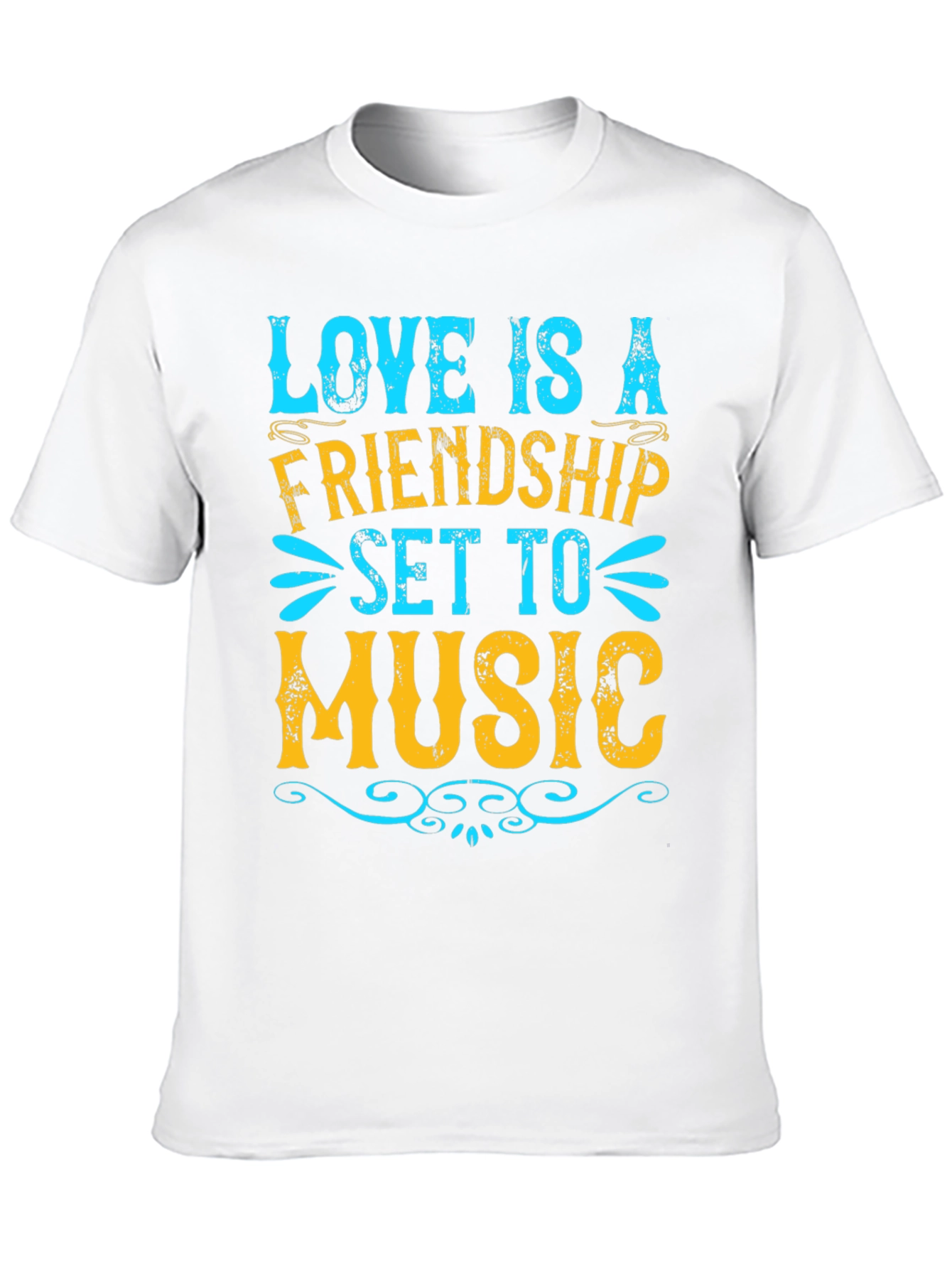 Black Love is Music Graphic T-Shirt view 10