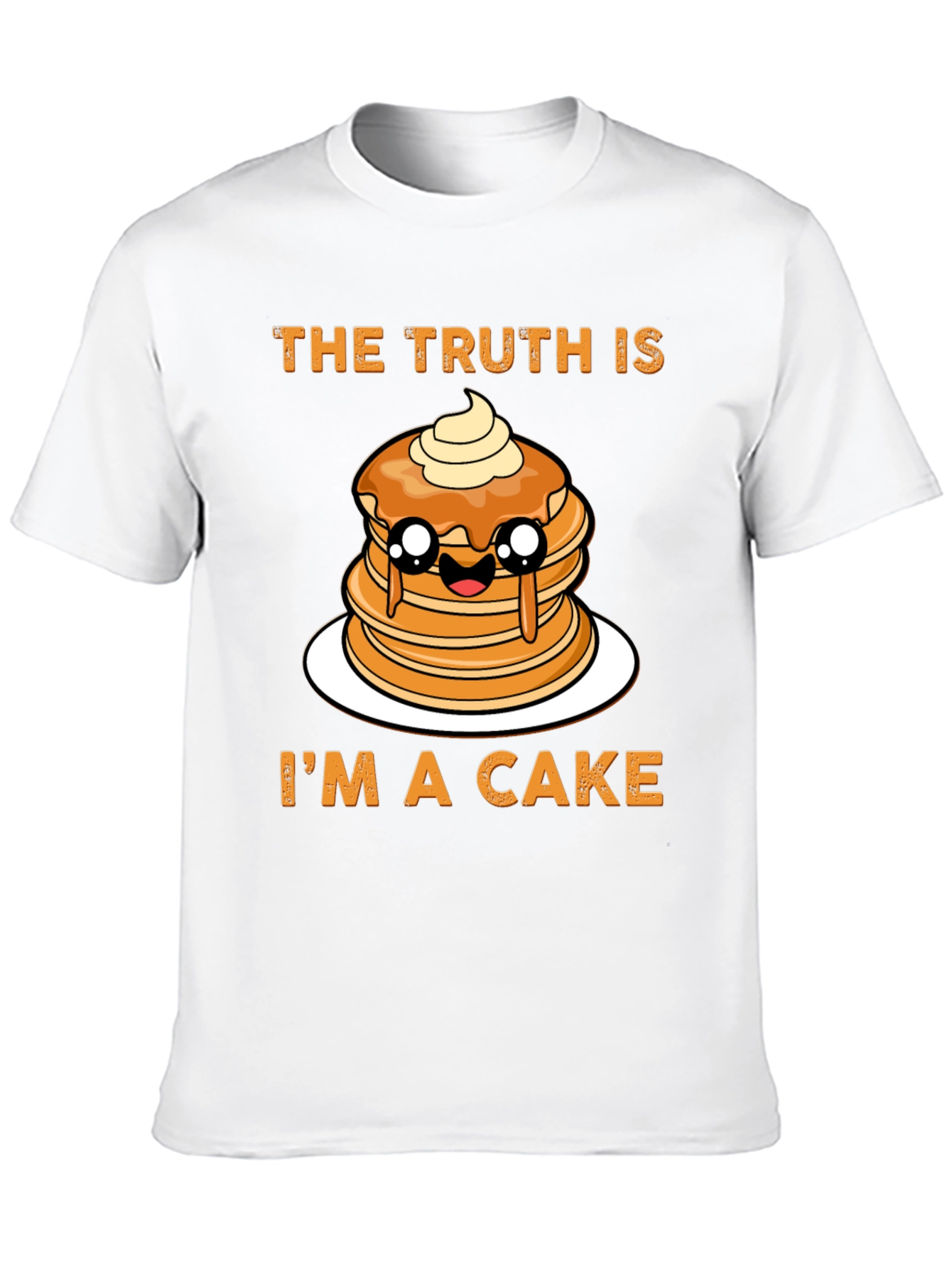 Black The Truth Is I'm A Cake T-Shirt view 10