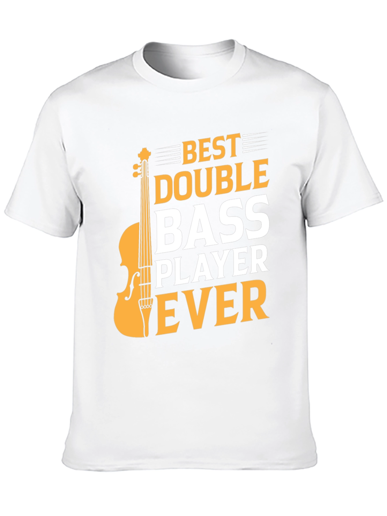Black Best Double Bass Player Ever - Graphic T-Shirt view 10