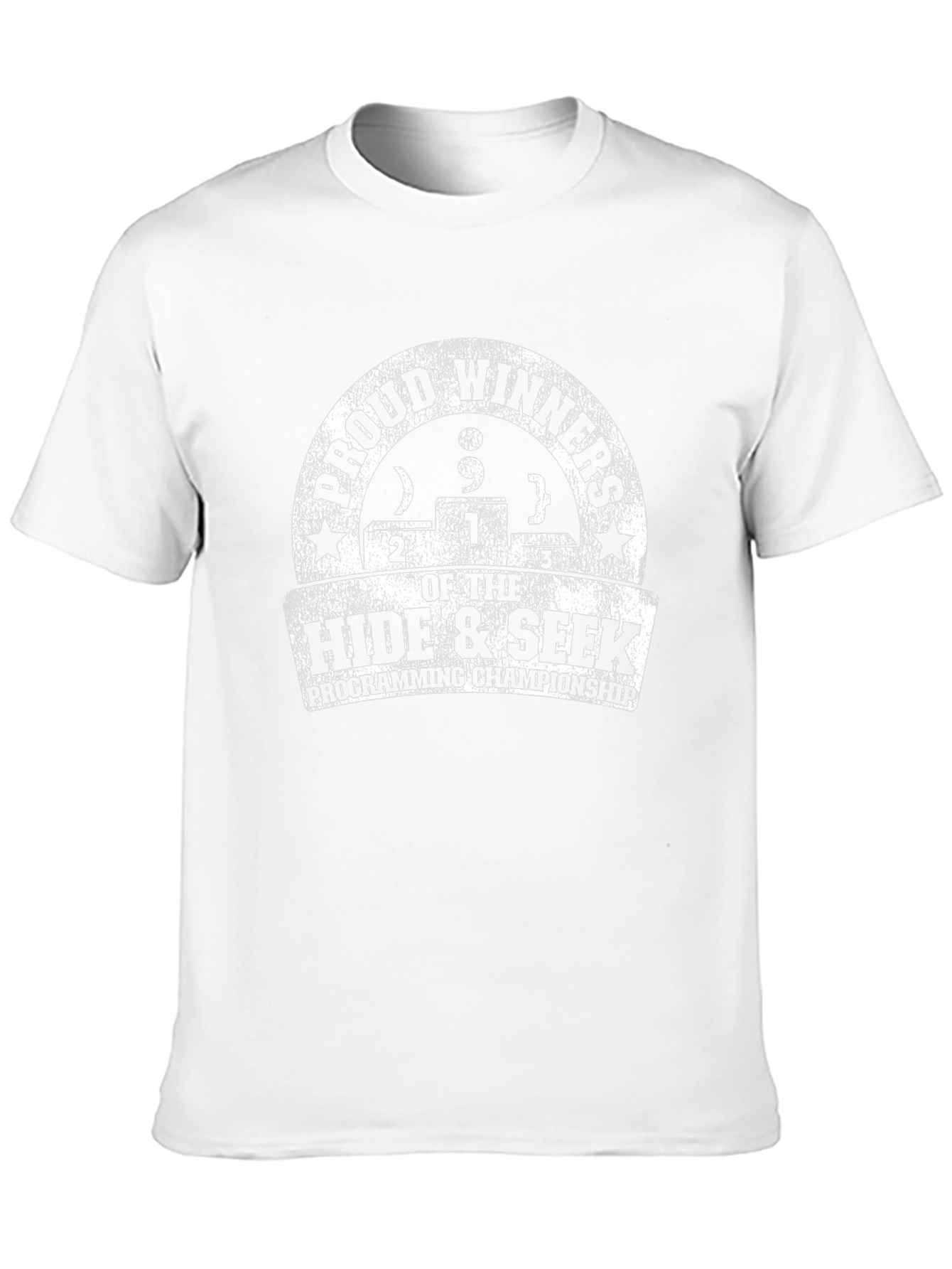 Black Programming Hide & Seek Champion T-Shirt view 10