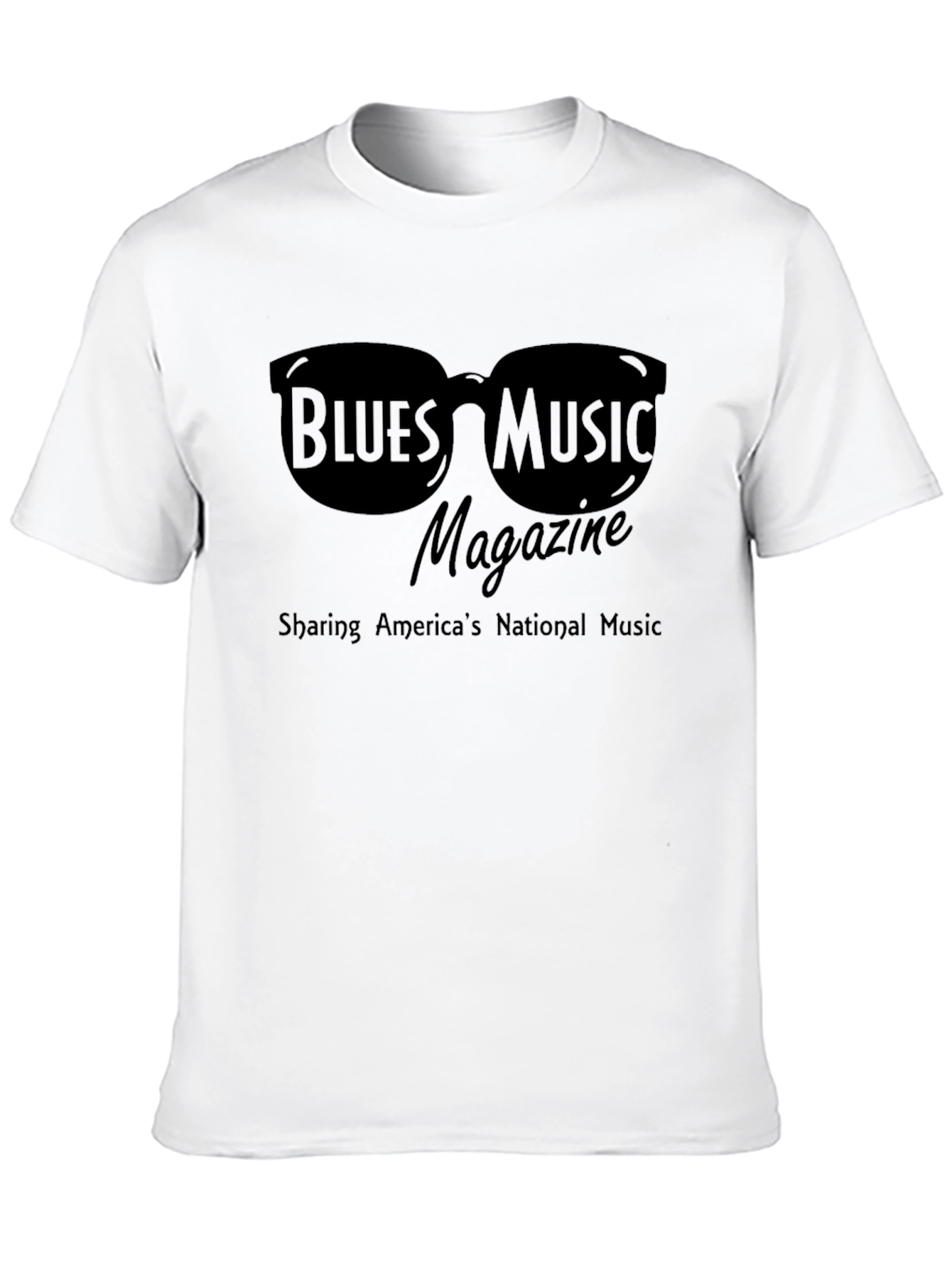 Black Blues Music Magazine Black T-Shirt view 10