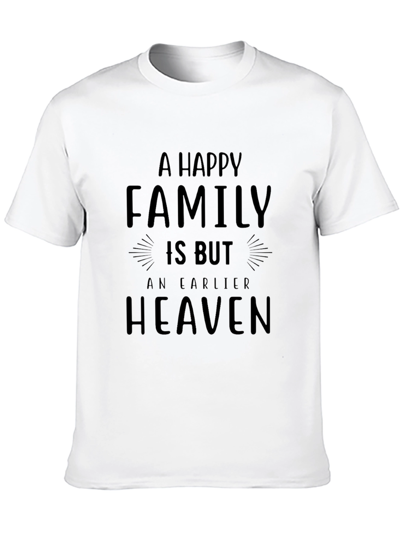 Black Family is Heaven Graphic Tee - Unisex Black Shirt view 10