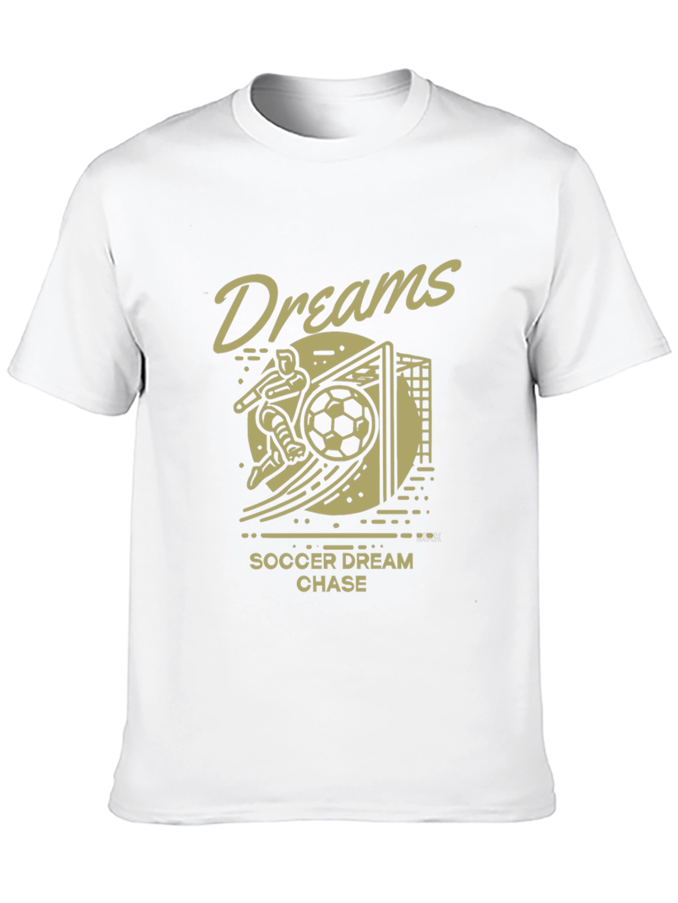 Black Soccer Dreams T-Shirt | Chase Your Dream view 10