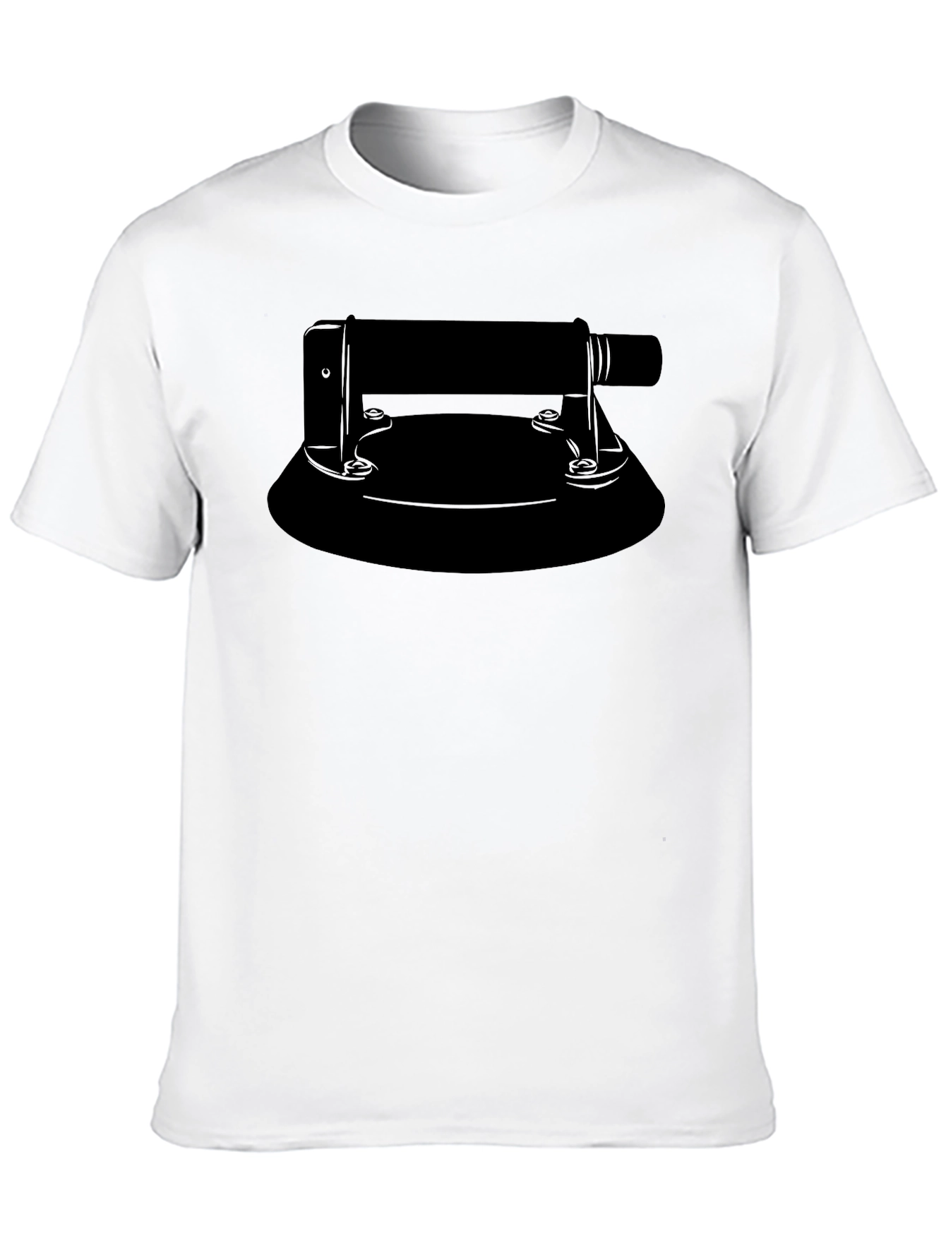 Black Suction Cup Handle T-Shirt - Lifting Made Easy view 10