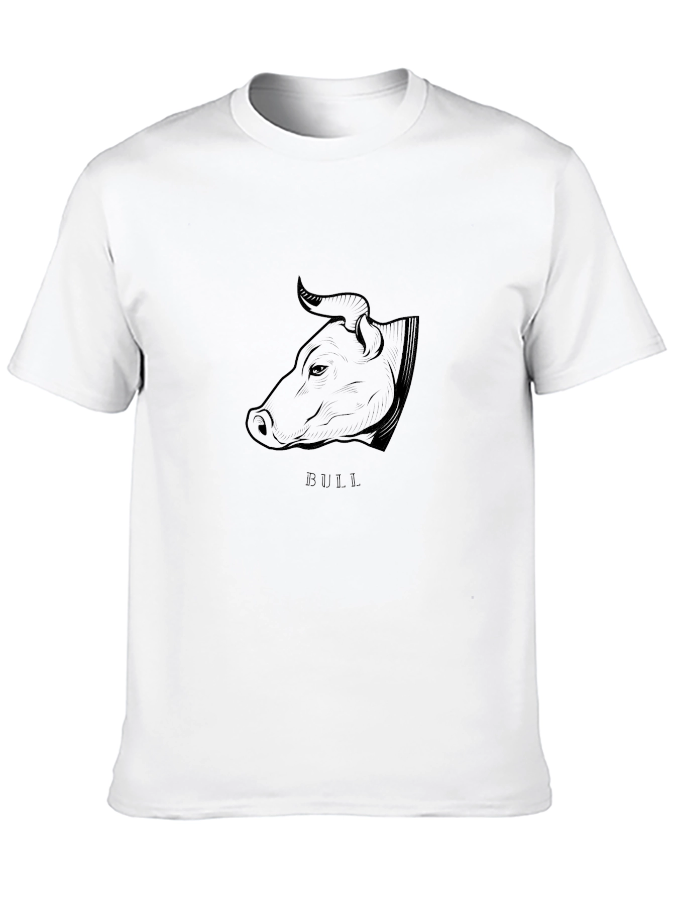 Black Bull Graphic Tee - Stylish Men's Black T-Shirt view 10
