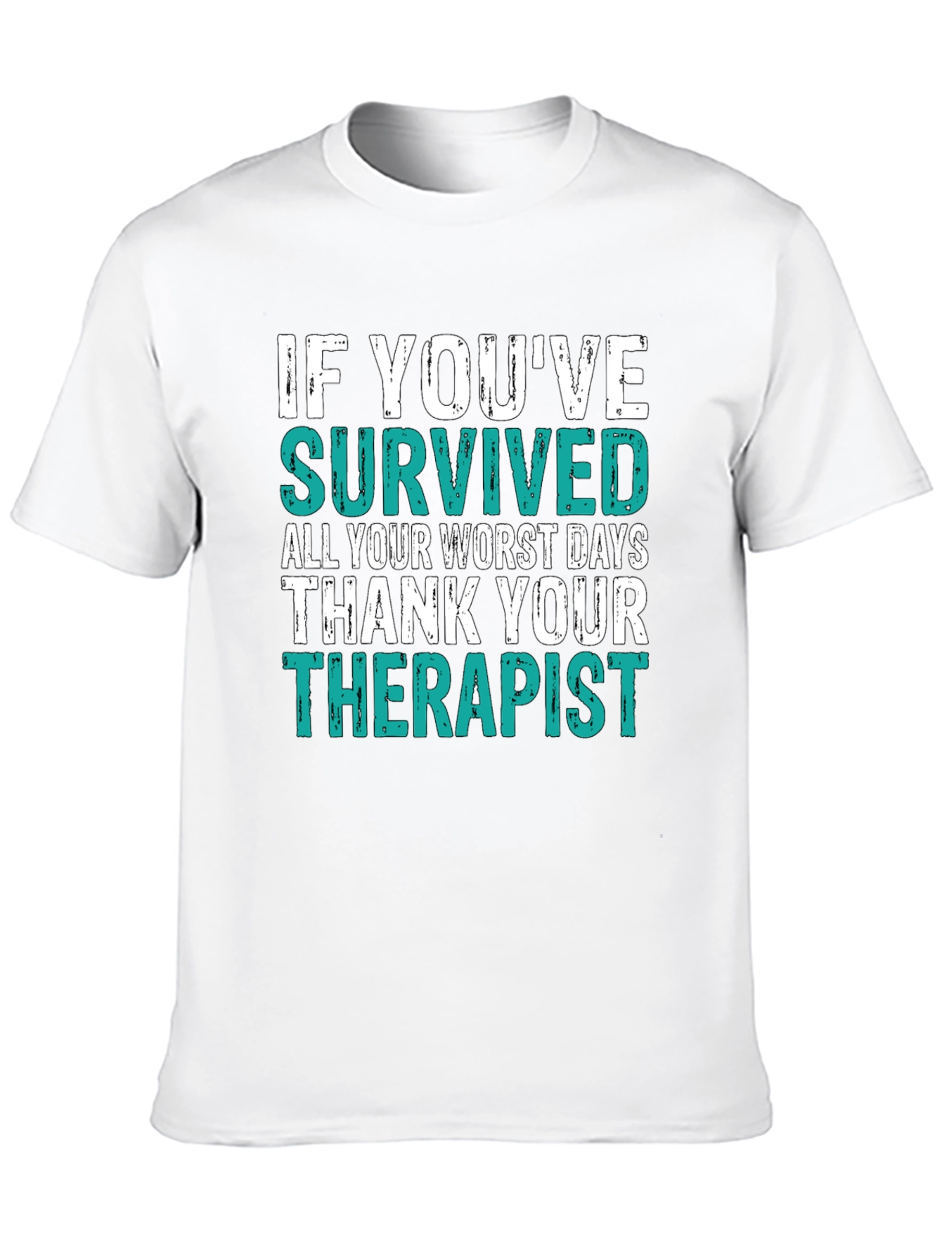 Black Thank Your Therapist T-Shirt view 10