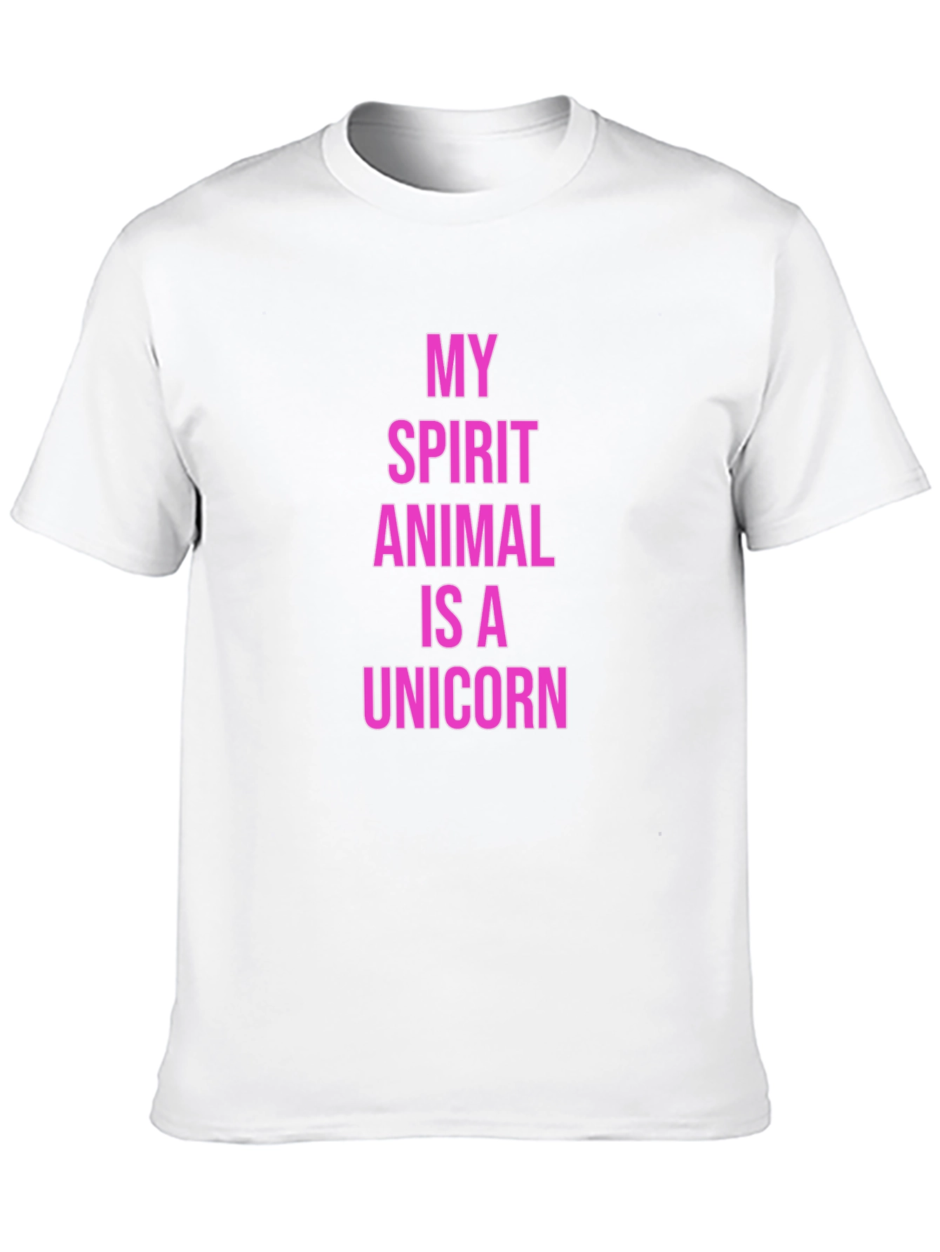 Black Unicorn Spirit Animal Graphic Tee - Black view 10