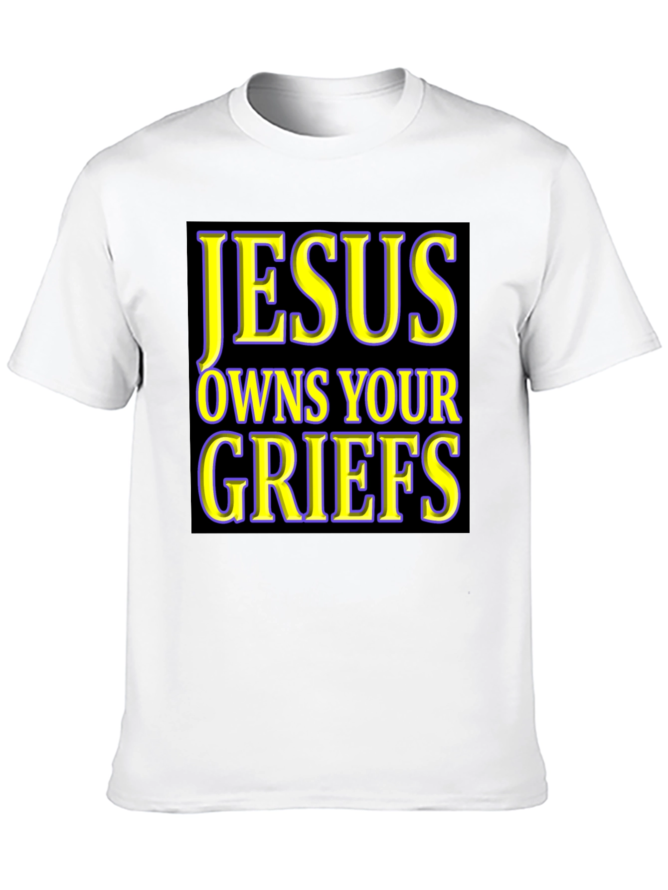 Black Jesus Owns Your Griefs T-Shirt view 10