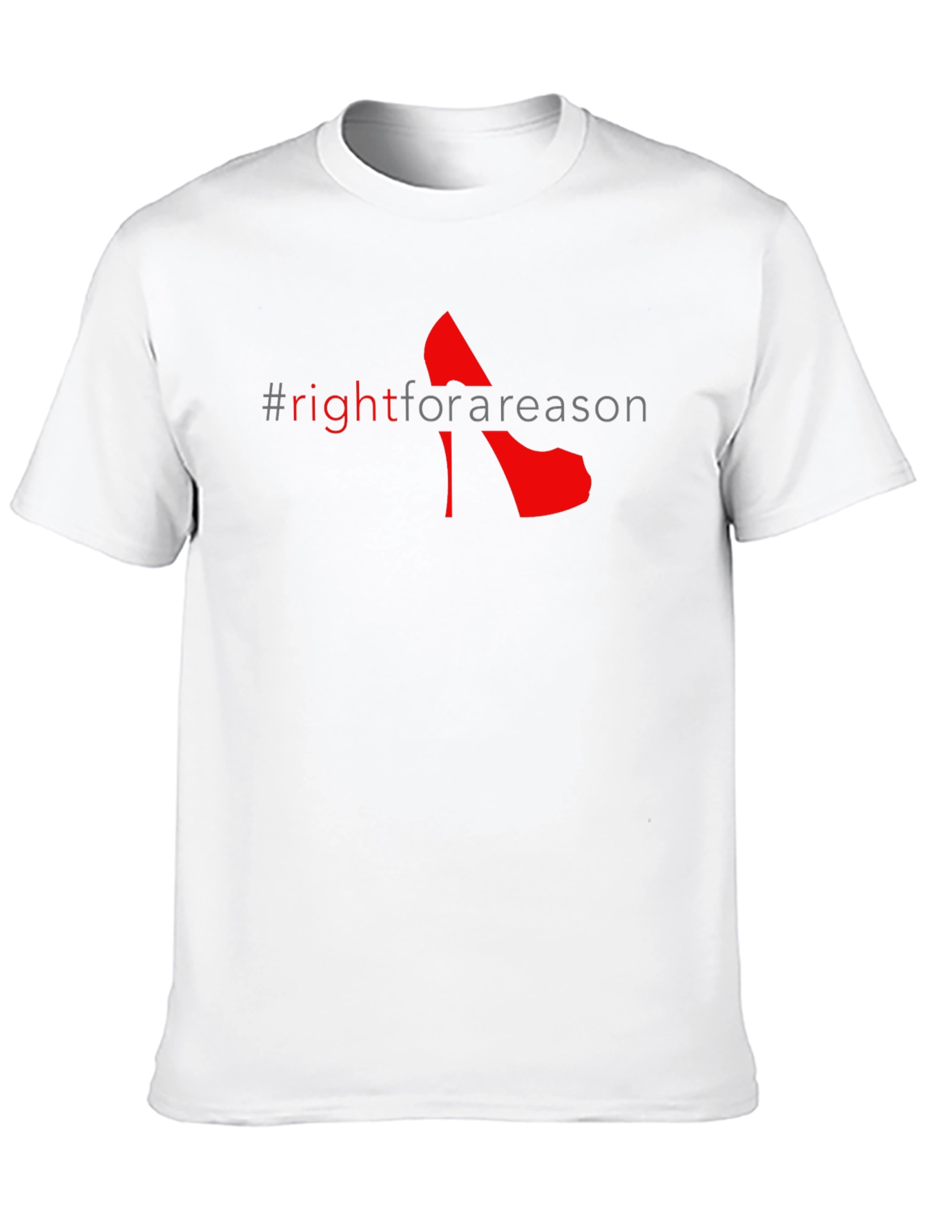 Black Right For A Reason Graphic Tee - Black view 10