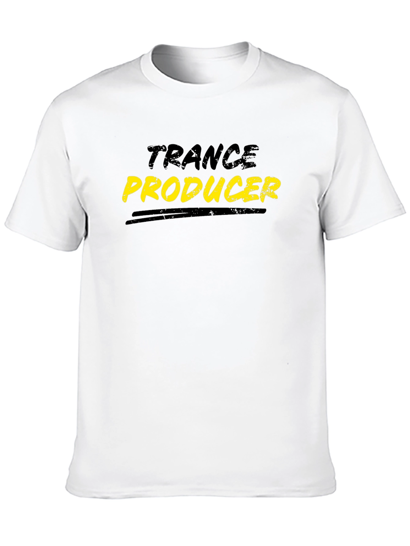 Black Trance Producer Black Graphic T-Shirt view 10