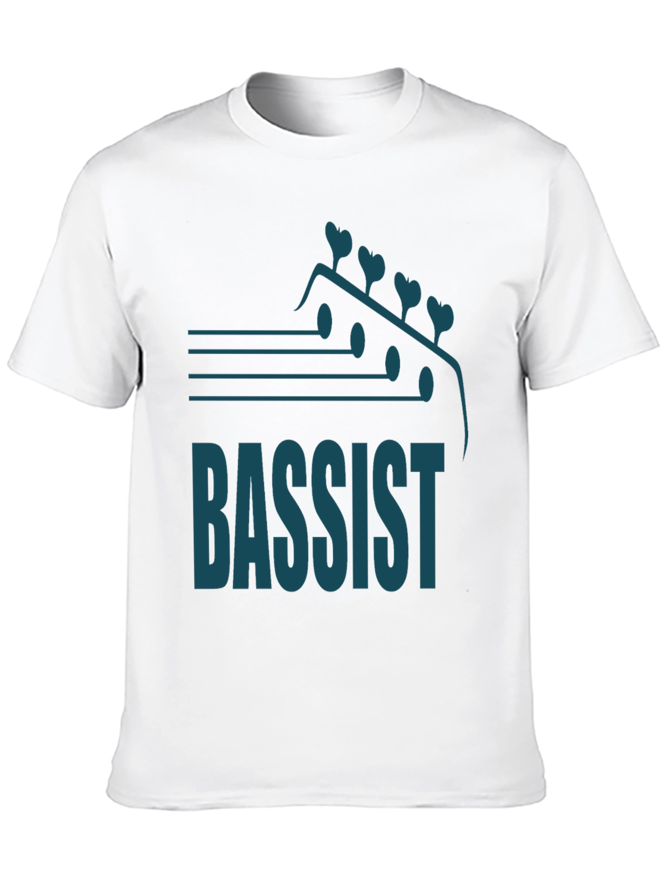 Black Bassist T-Shirt: Music Lover's Guitar Tee view 10