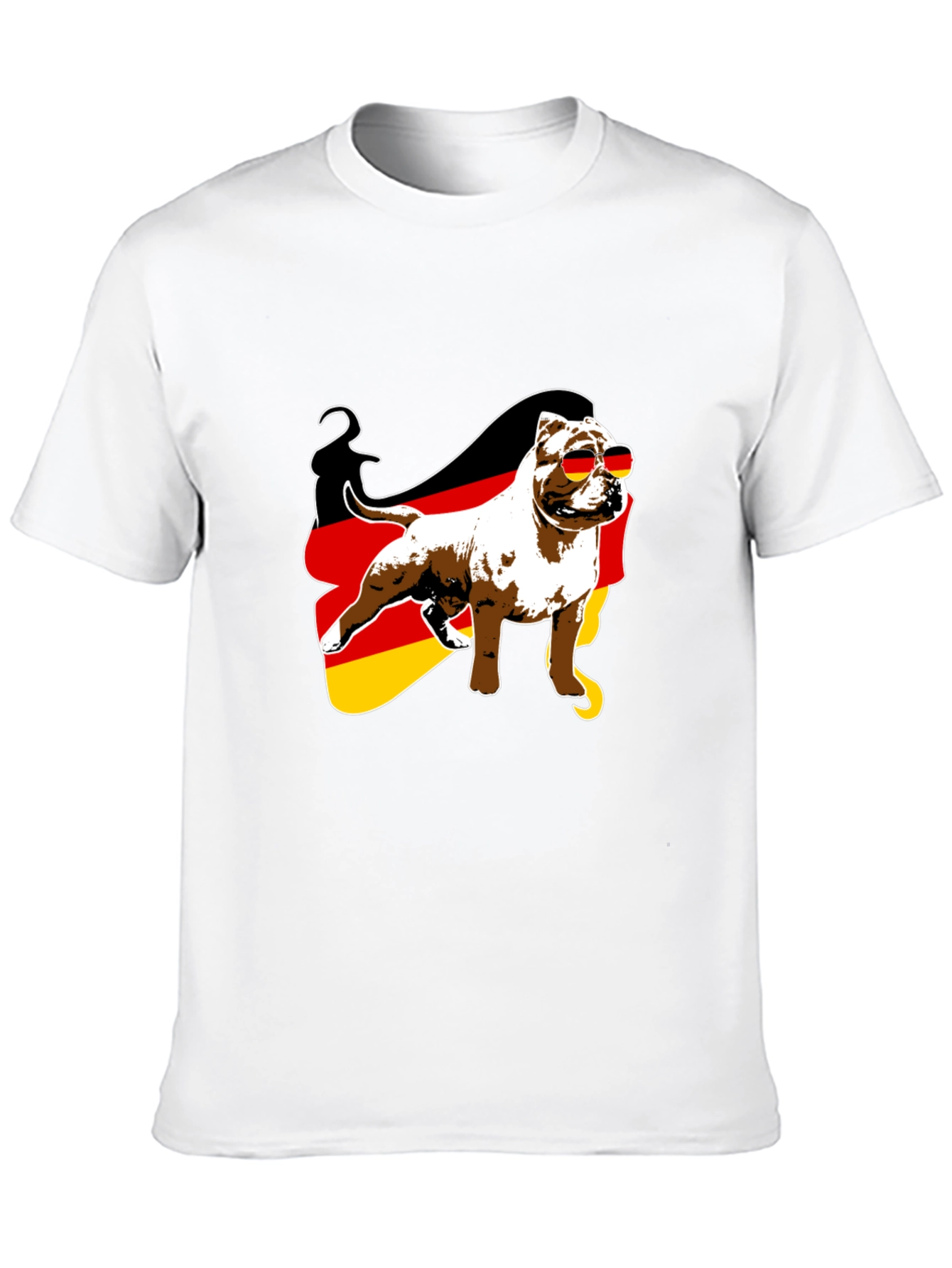 German Flag Pitbull T-Shirt - 10