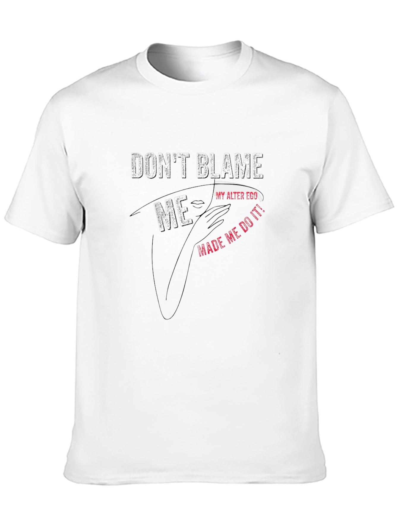 Black Don't Blame Me Alter Ego Graphic Tee view 10