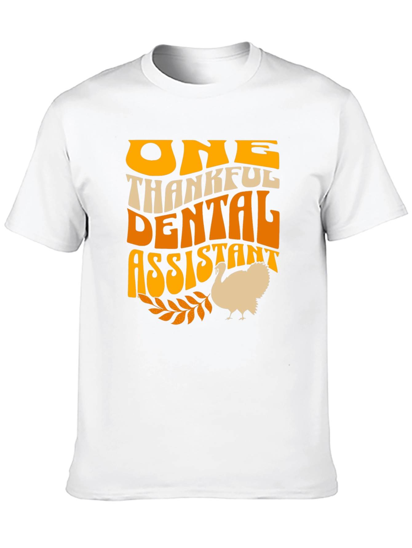 Black Thankful Dental Assistant T-Shirt view 10