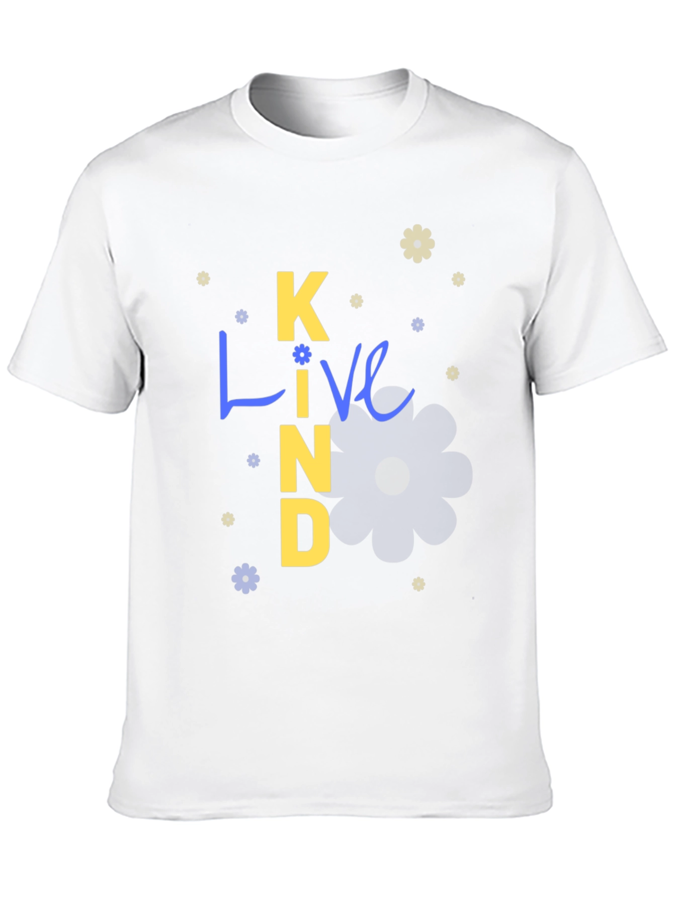 Black Live Kind T-Shirt - Positive Message Tee view 10