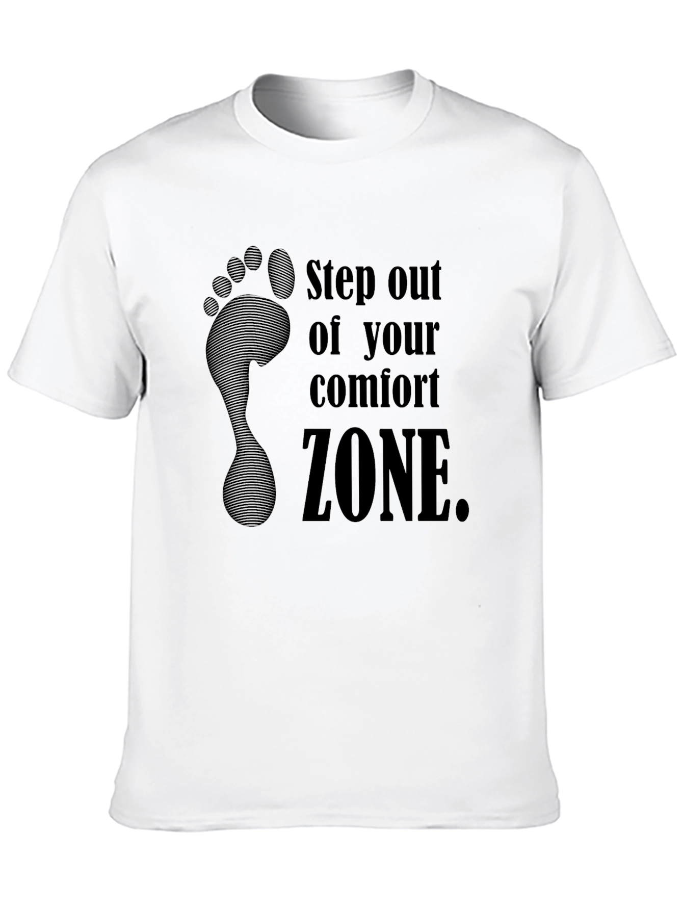 Step Out of Your Comfort Zone Graphic Tee - 10