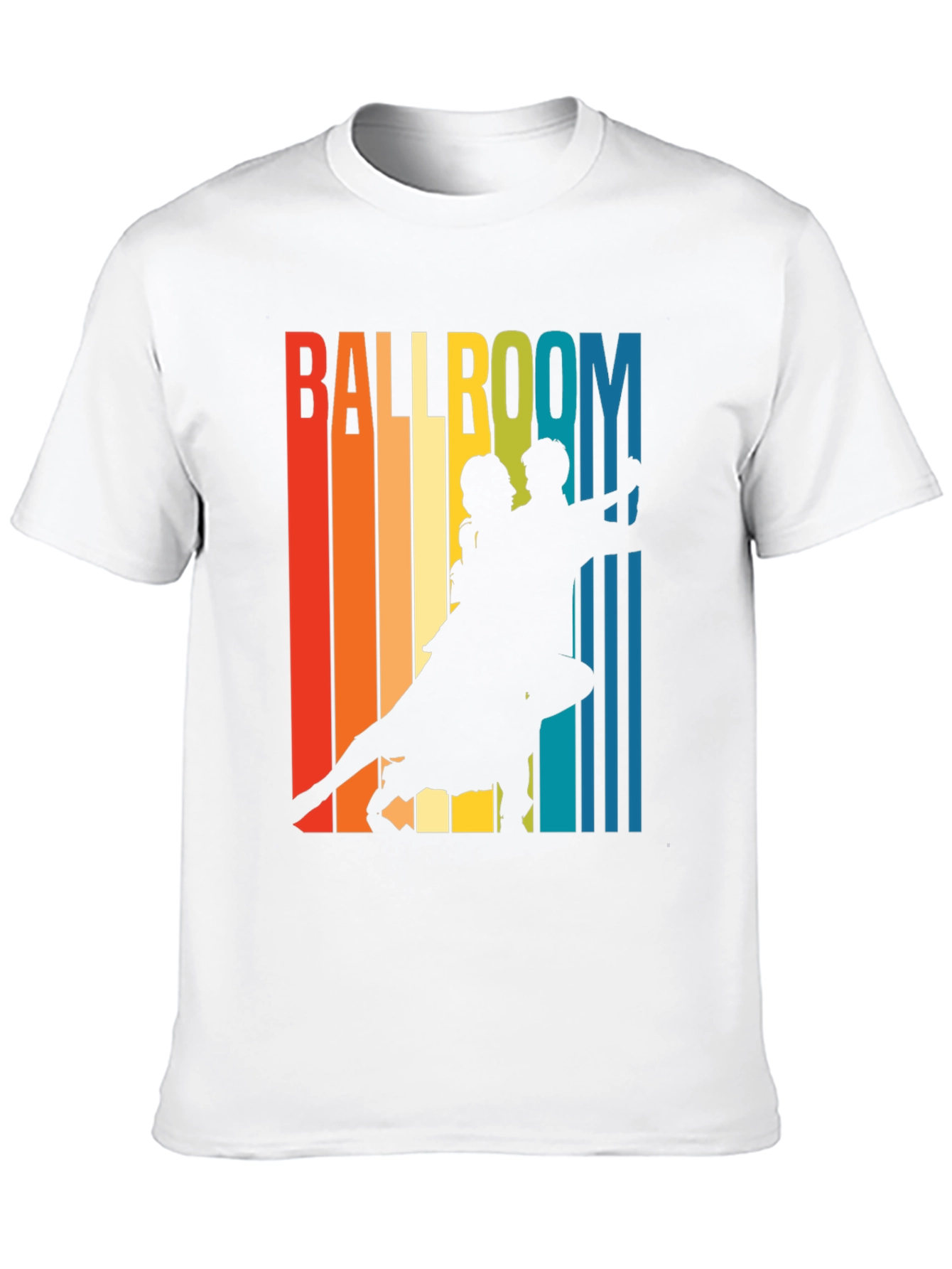 Black Retro Ballroom Dance T-Shirt view 10