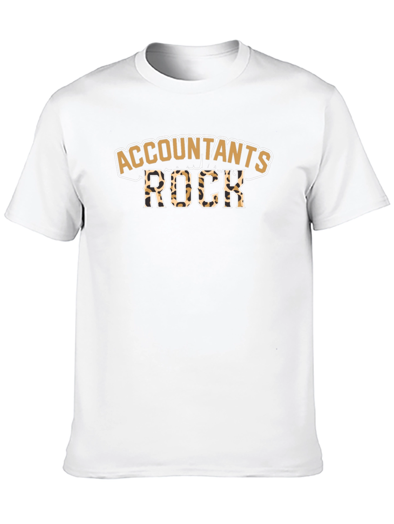 Black Accountants Rock Graphic T-Shirt view 10
