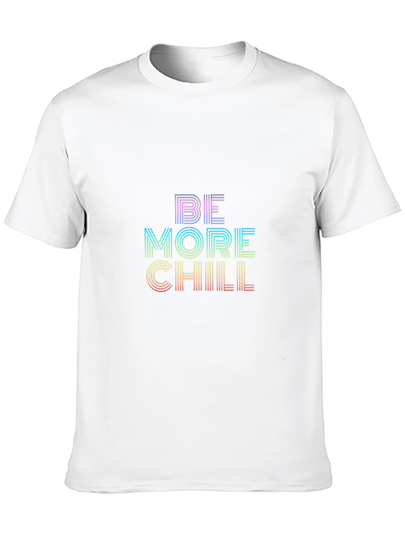 Black Be More Chill Graphic Tee - Soft Cotton Blend view 10