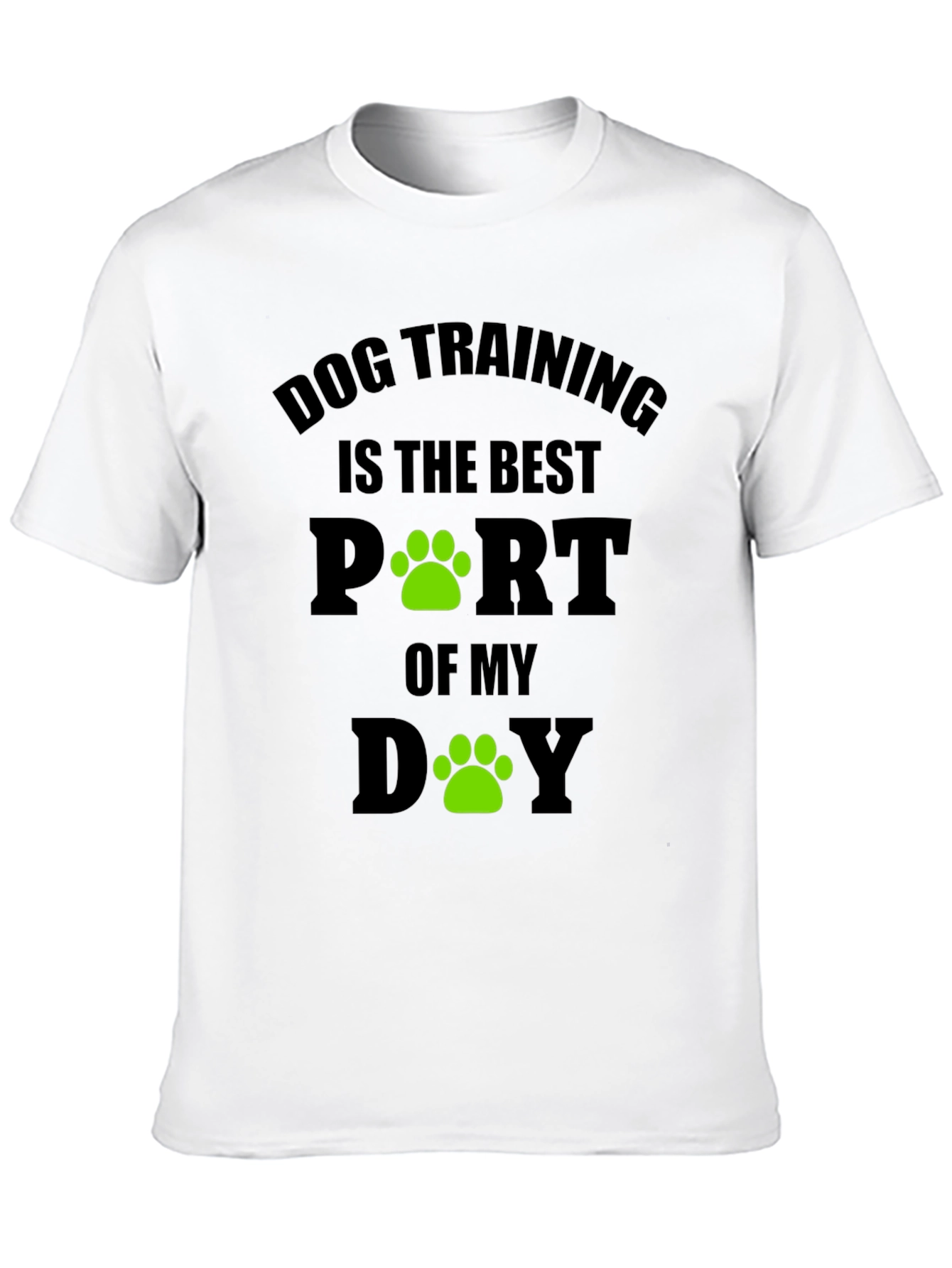 Black Dog Training Best Part of My Day T-Shirt view 10