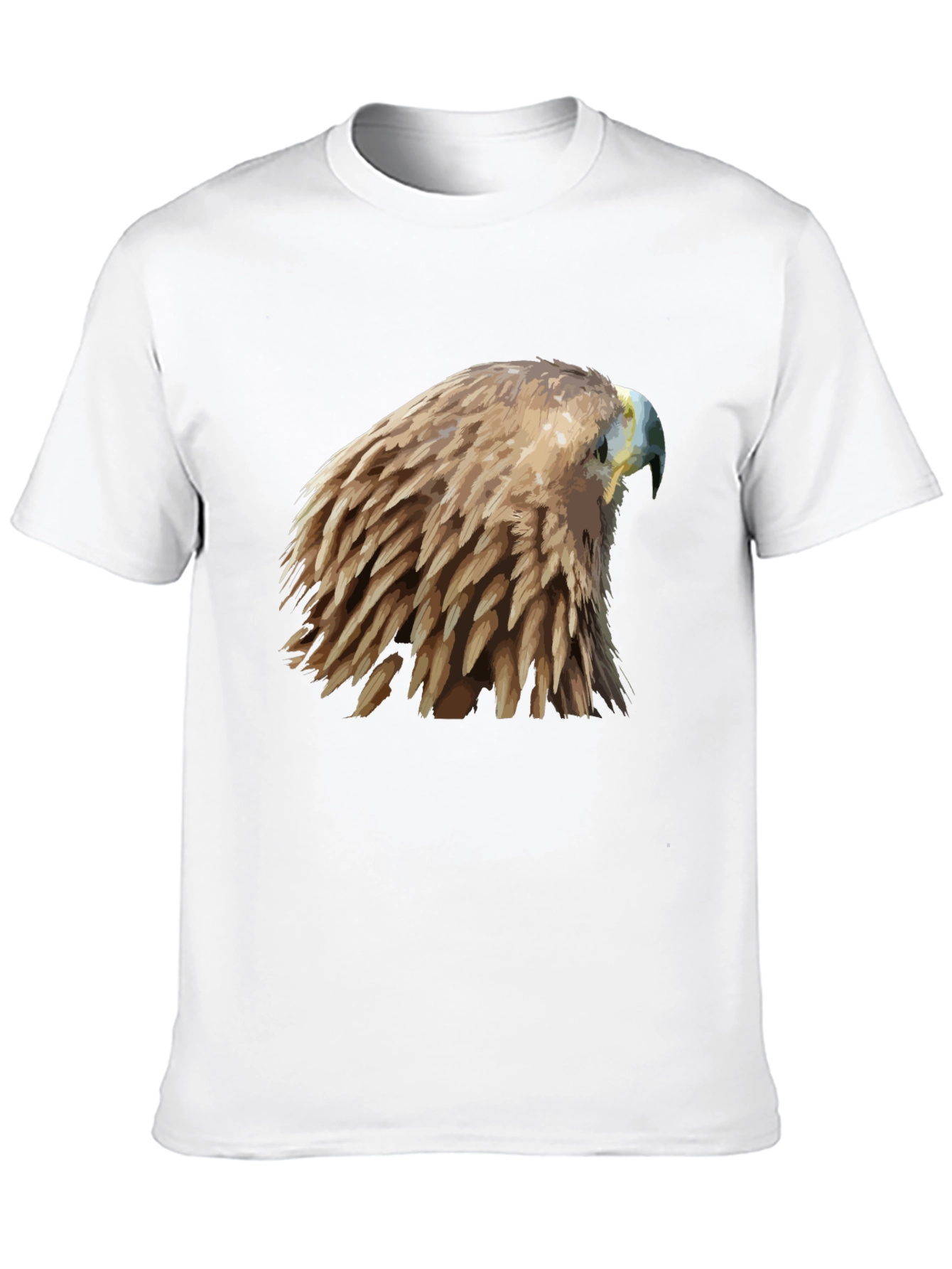 Black Eagle Graphic T-Shirt - Unique Bird Design view 10