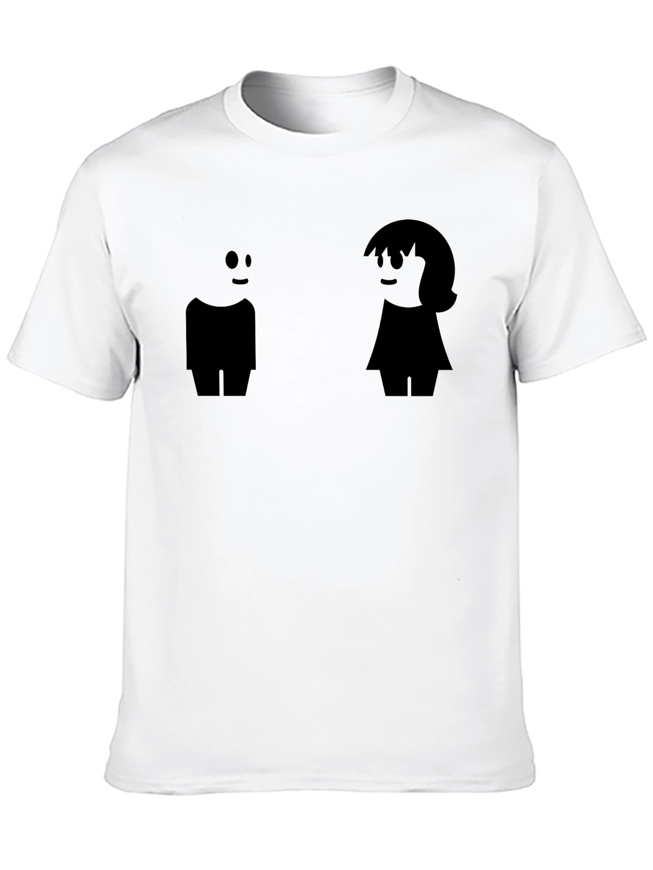 Black Funny Gender Symbols Black T-Shirt view 10
