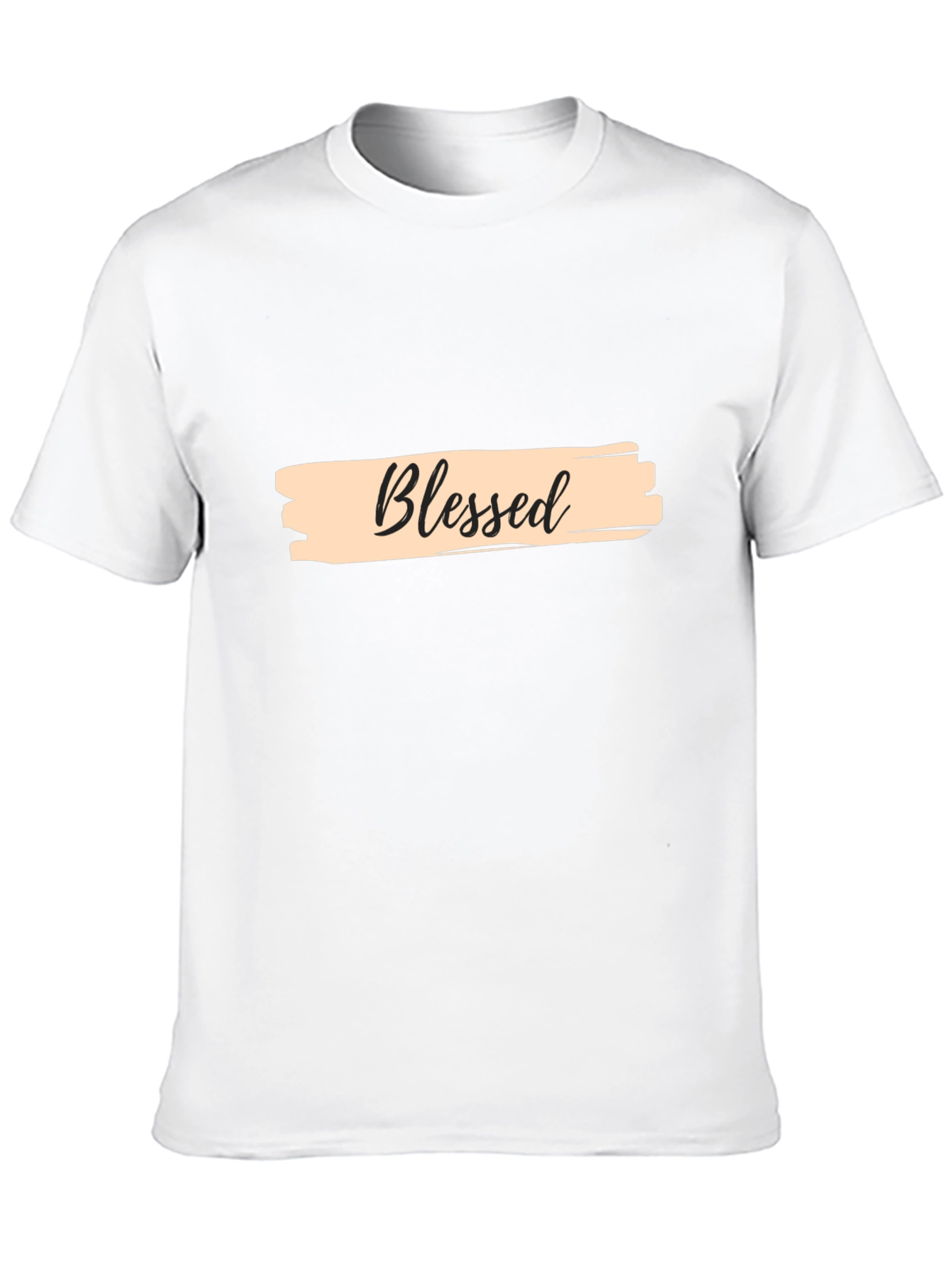 Black Blessed Graphic T-Shirt - Stylish & Comfortable view 10