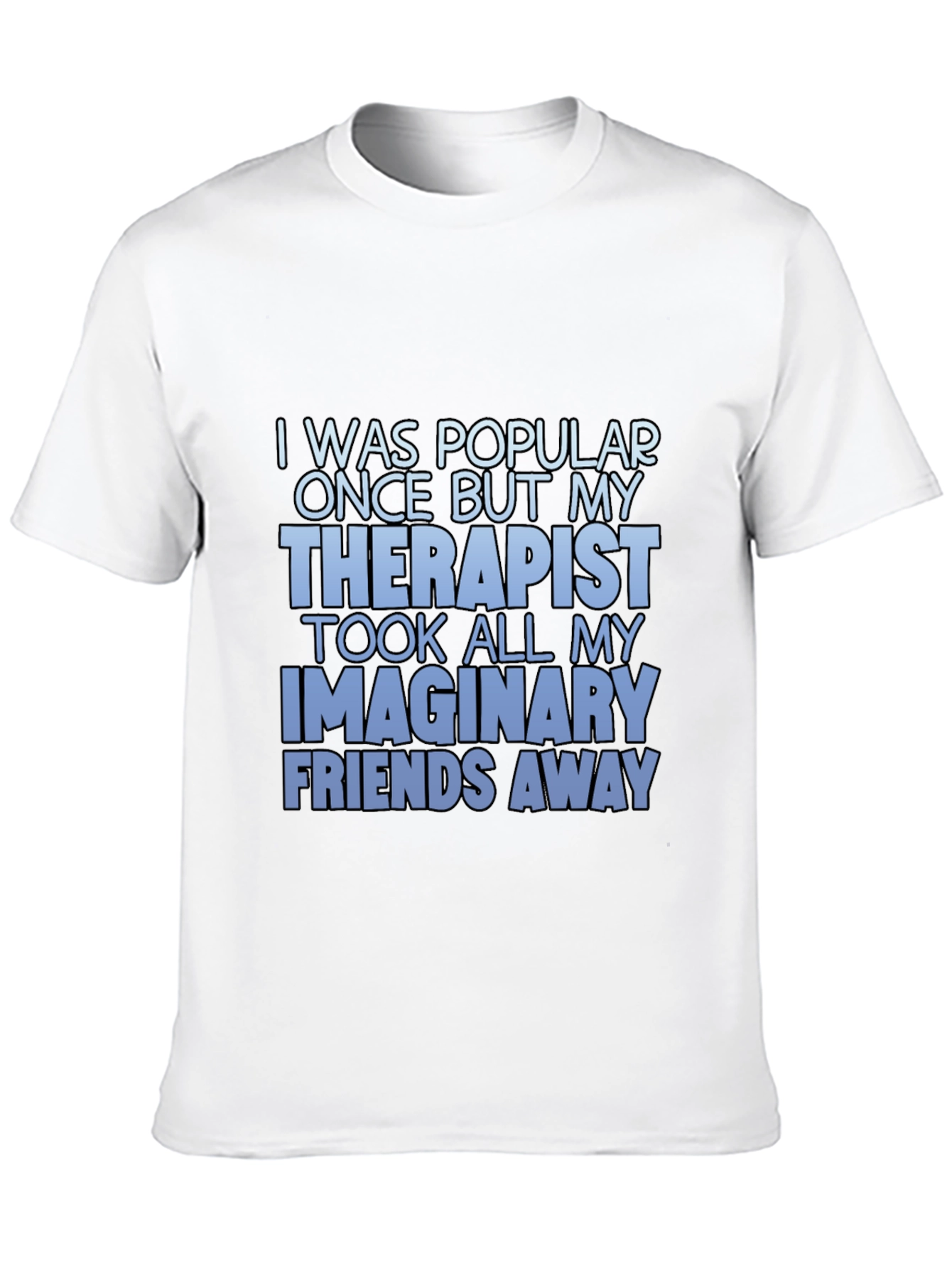 Black Humorous "Therapist" Graphic T-Shirt view 10