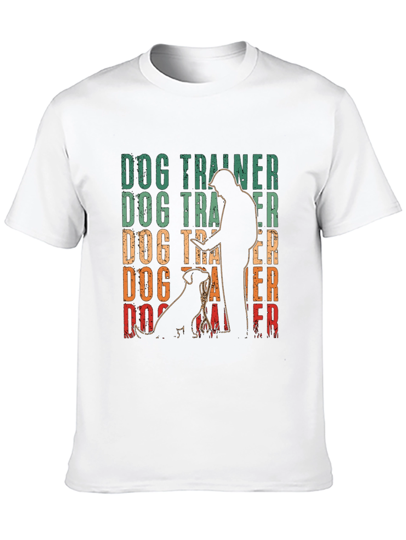 Dog Trainer T-Shirt Retro Design - 10