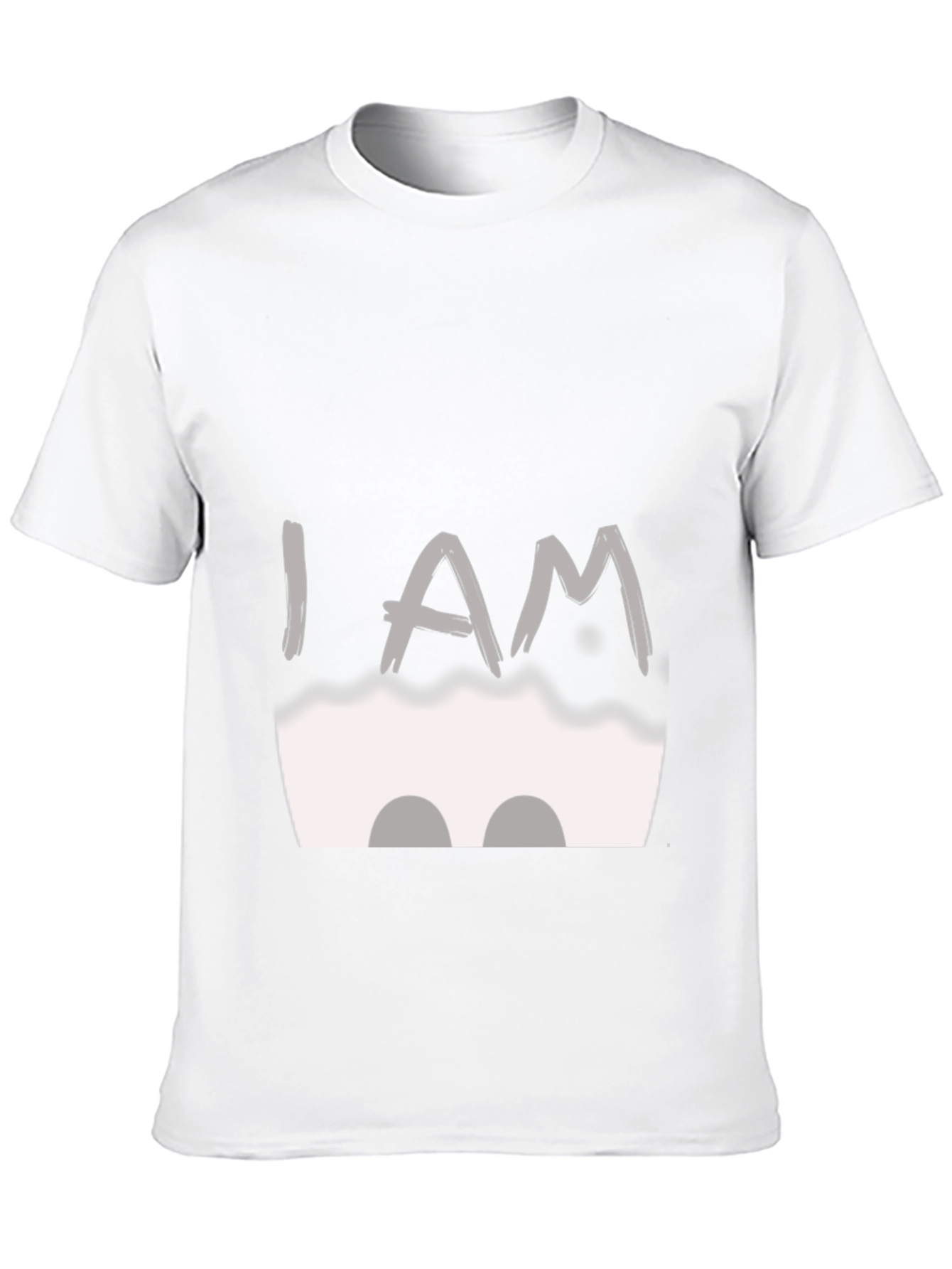 Black I AM T-Shirt - Black Cotton Blend view 10