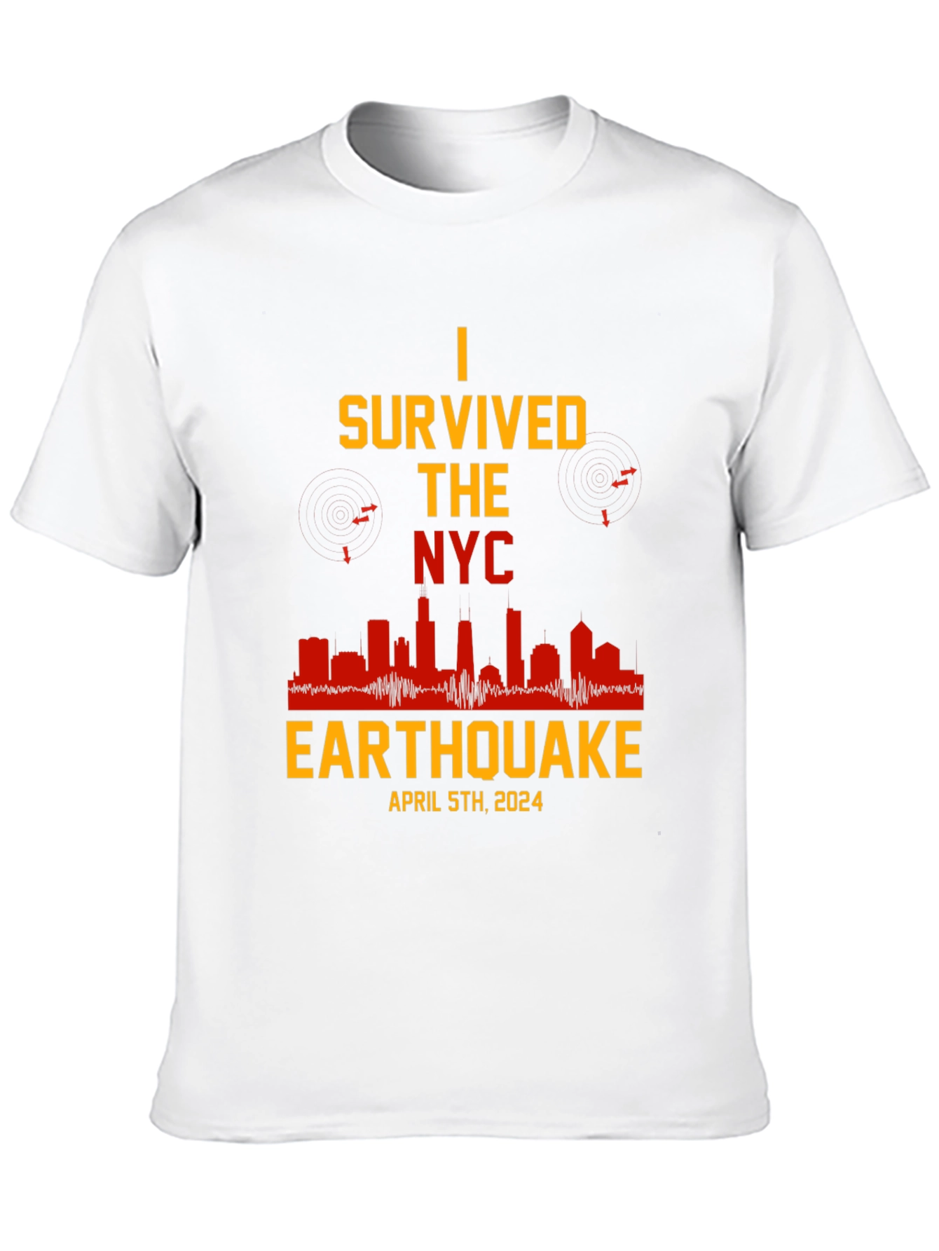I Survived the NYC Earthquake T-Shirt - 10