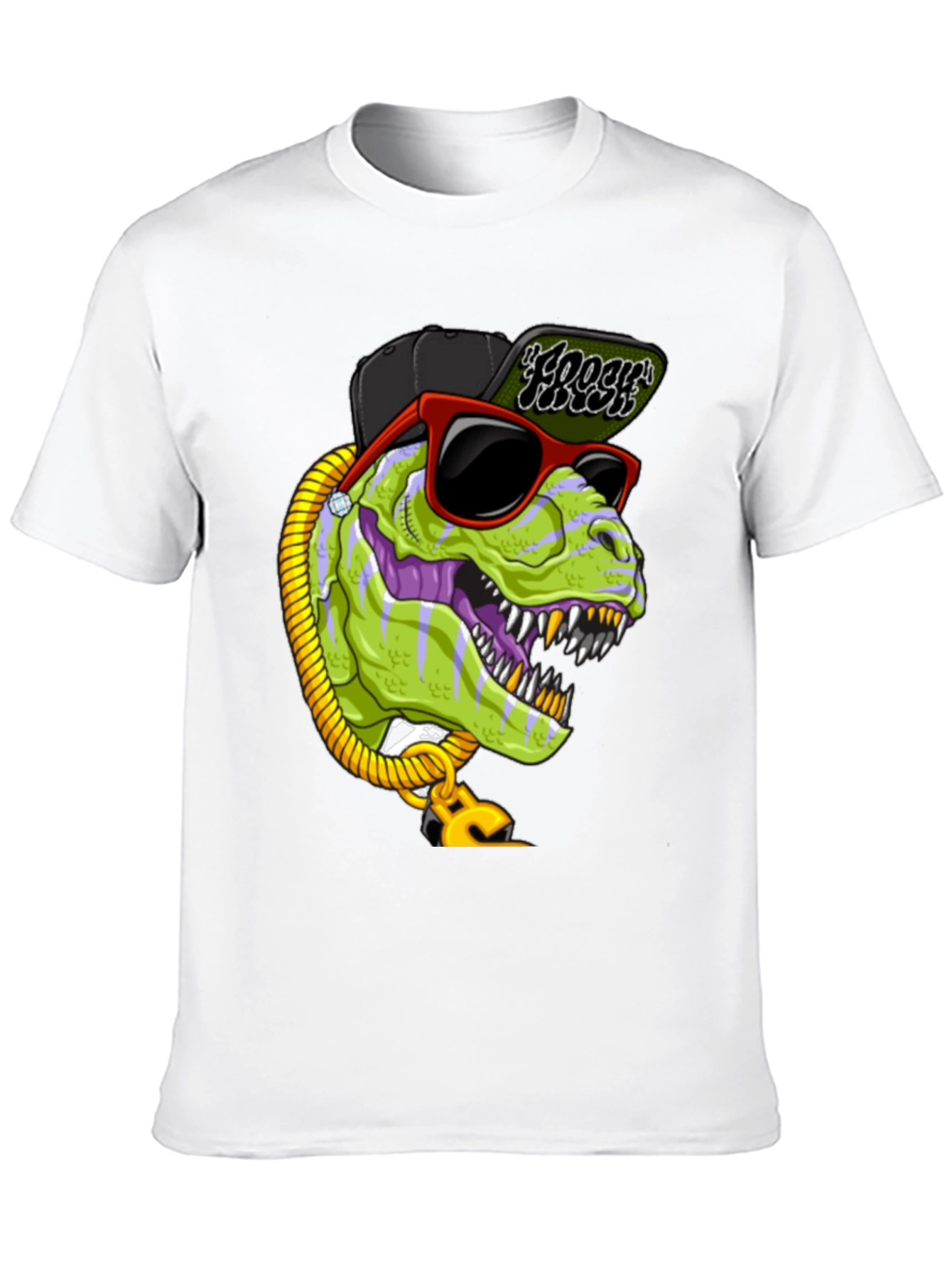Black Dino Hiphop T-Shirt view 10