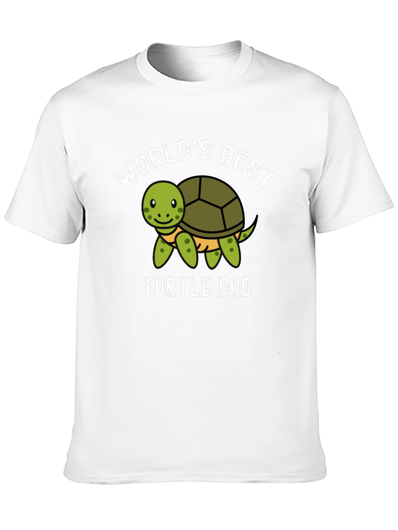 Black World's Best Turtle Dad Graphic T-Shirt view 10
