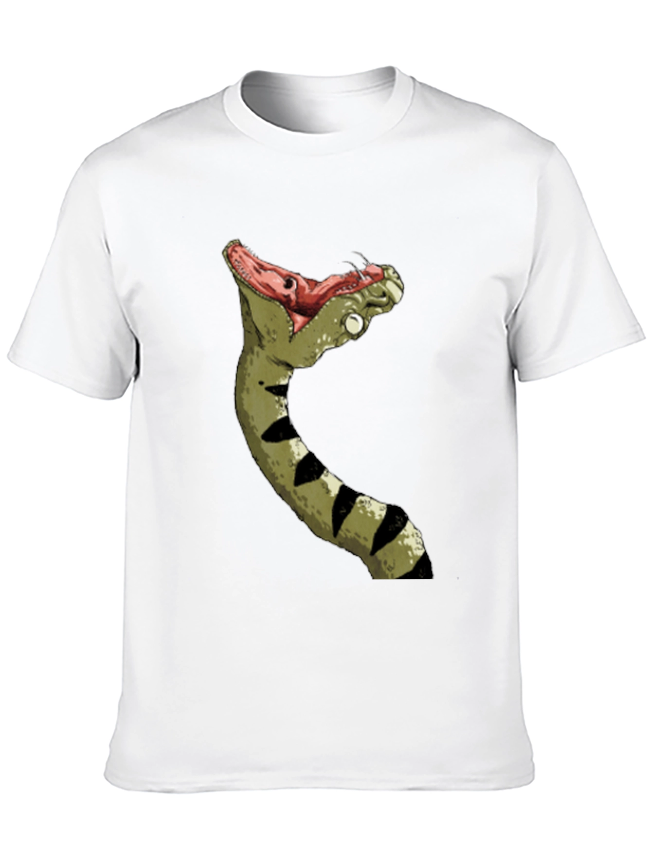 Black Snake Graphic Tee - Bold Statement Shirt view 10