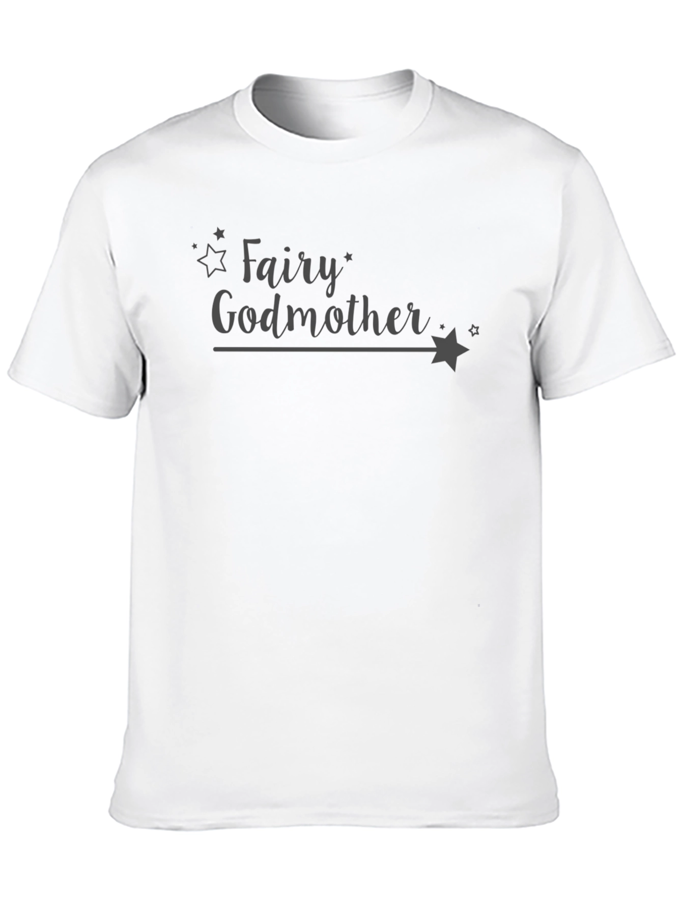 Black Fairy Godmother T-Shirt - Magical Graphic Tee view 10