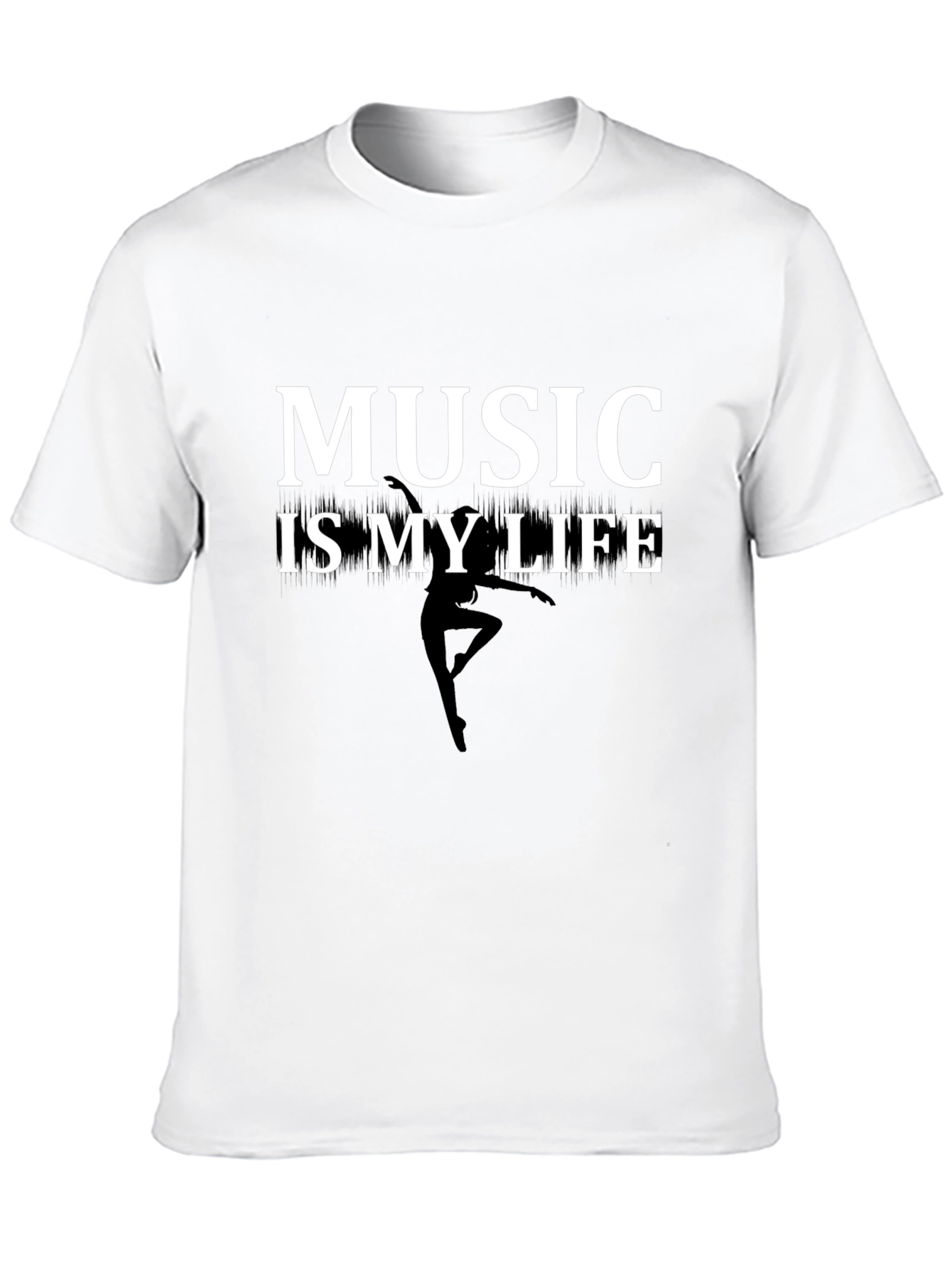 Black Music is My Life Graphic Tee view 10