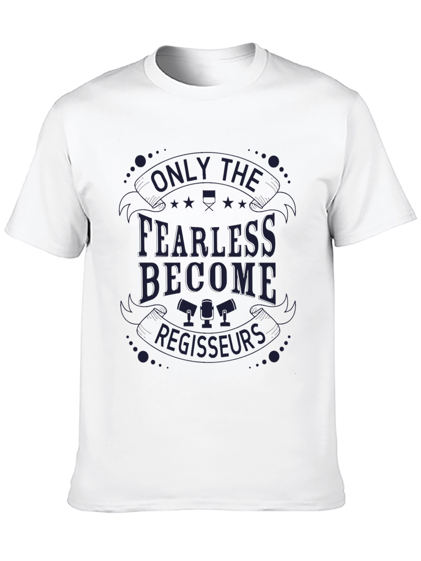 Black Fearless Regisseurs Graphic T-Shirt - Crew Neck view 10