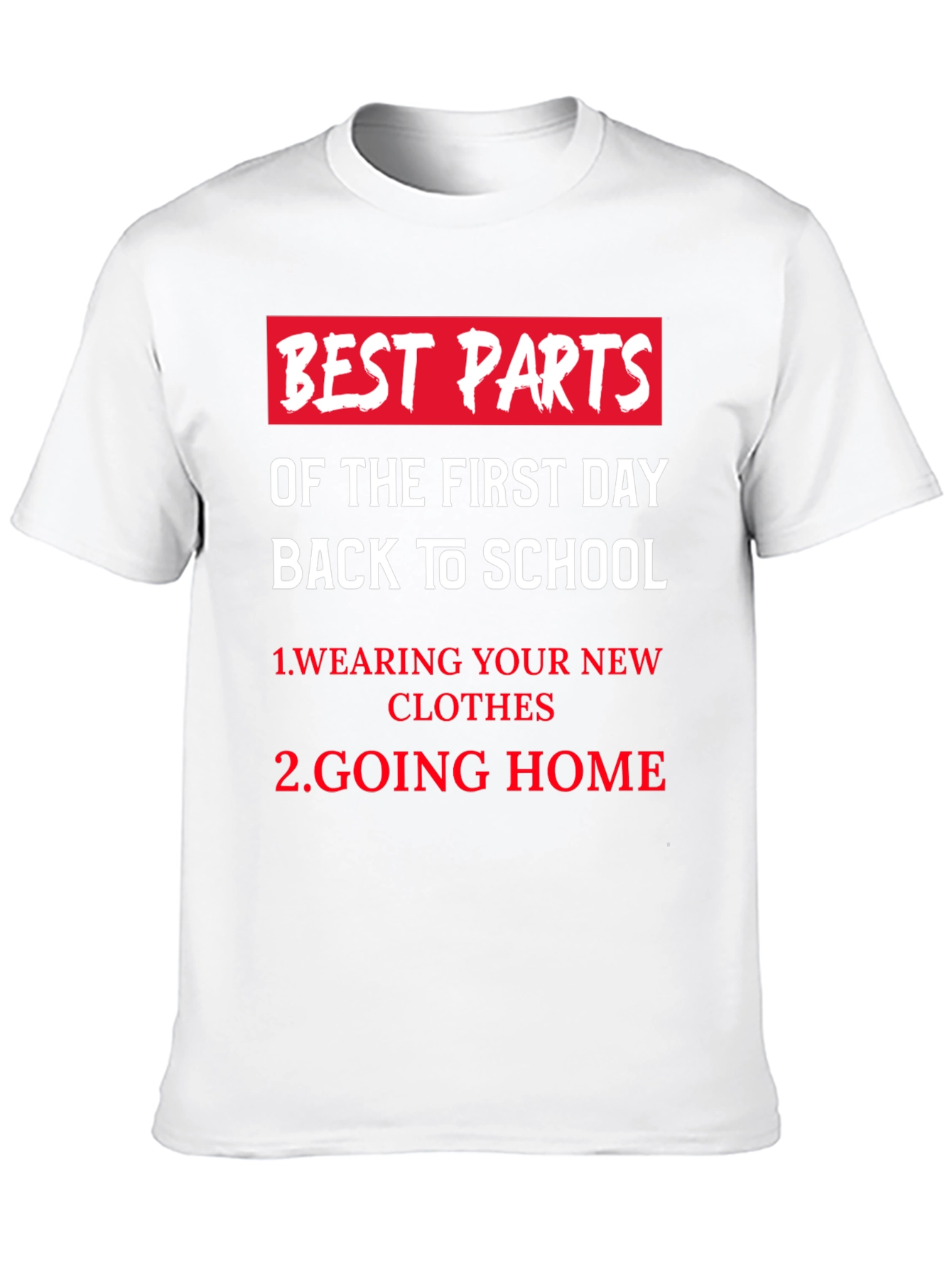 Black Best Parts Of School T-Shirt Back to School Funny Shirt view 10